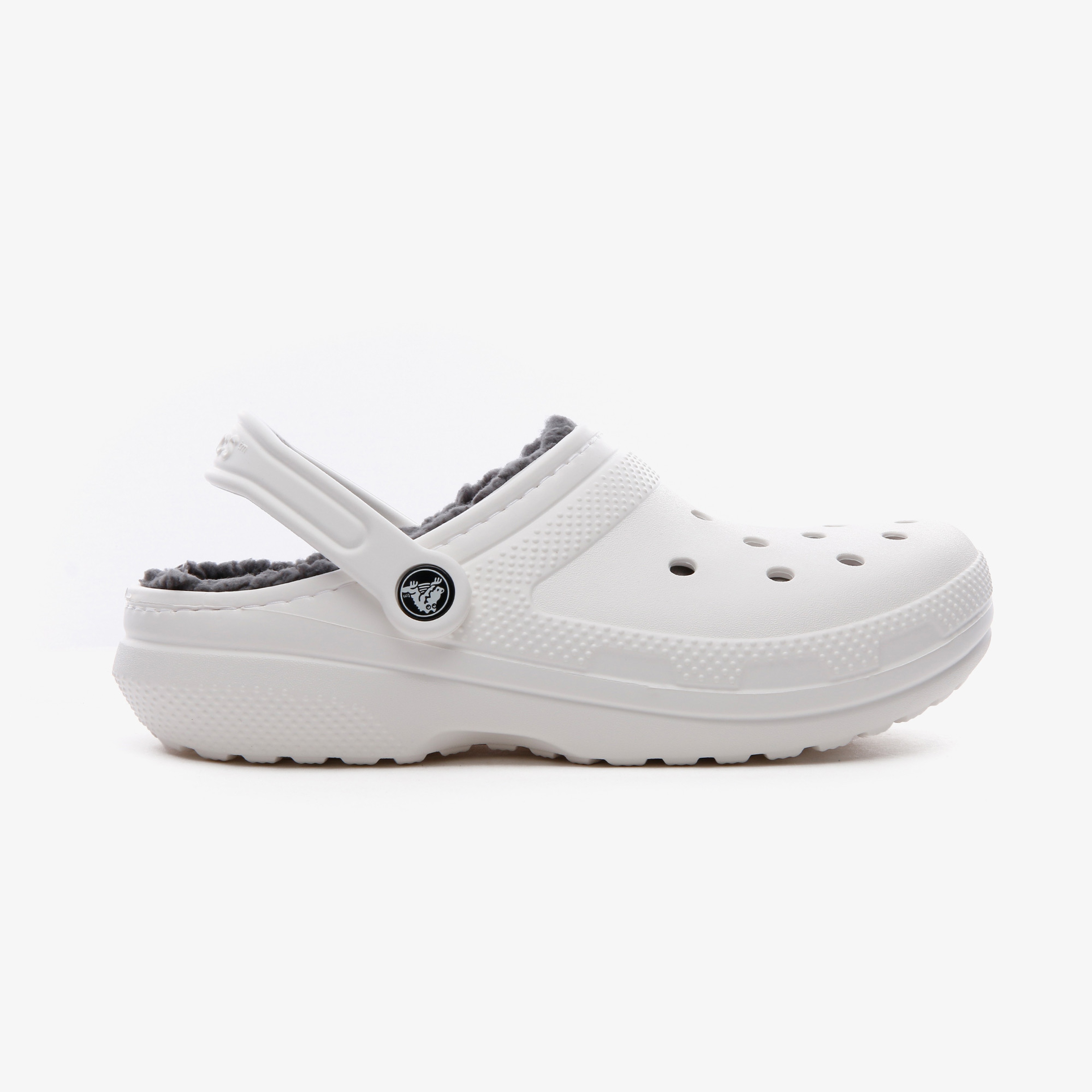 Crocs Classic Lined Clog Unisex Beyaz Terlik