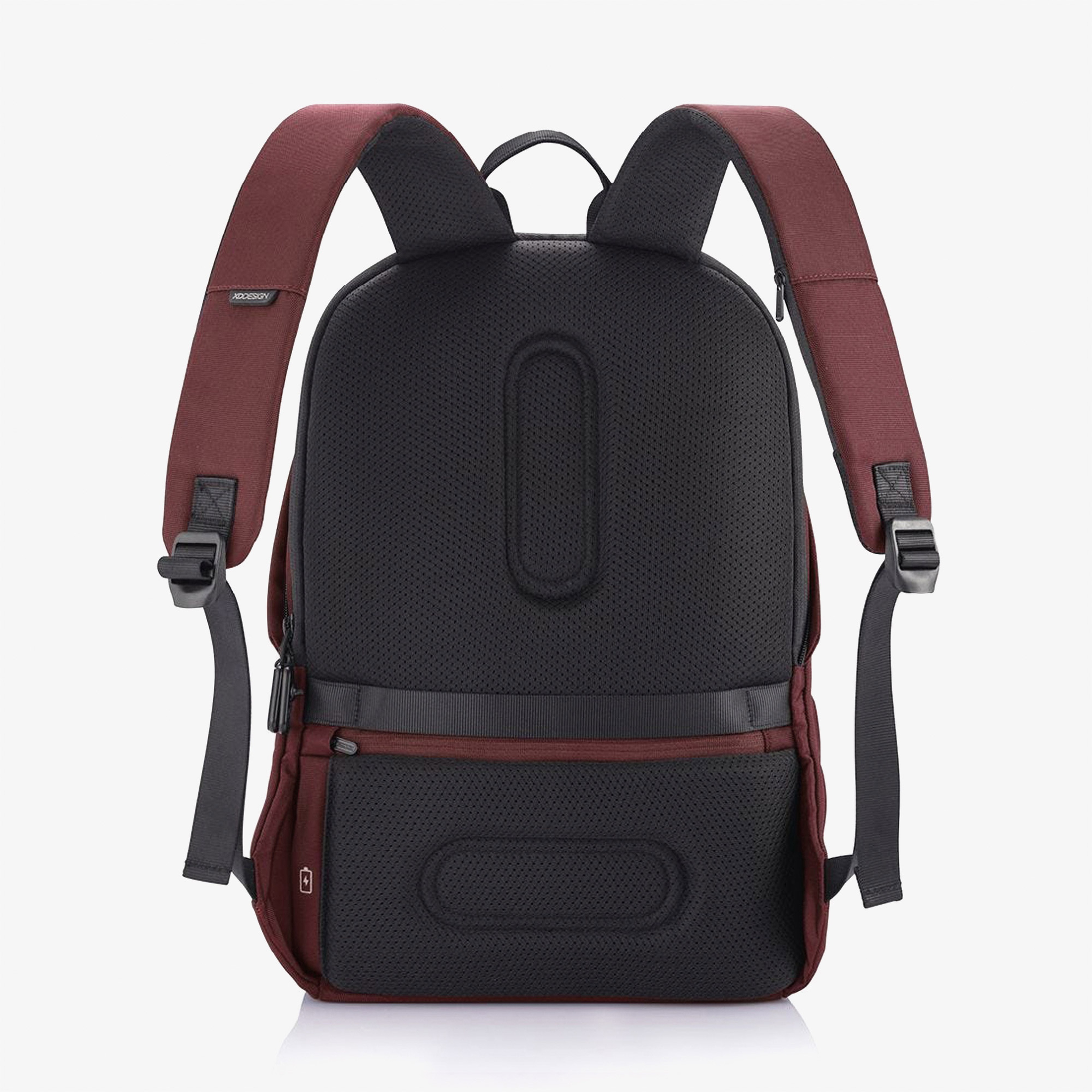 XD Design Bobby Soft Anti-Theft Unisex Bordo Sırt Çantası