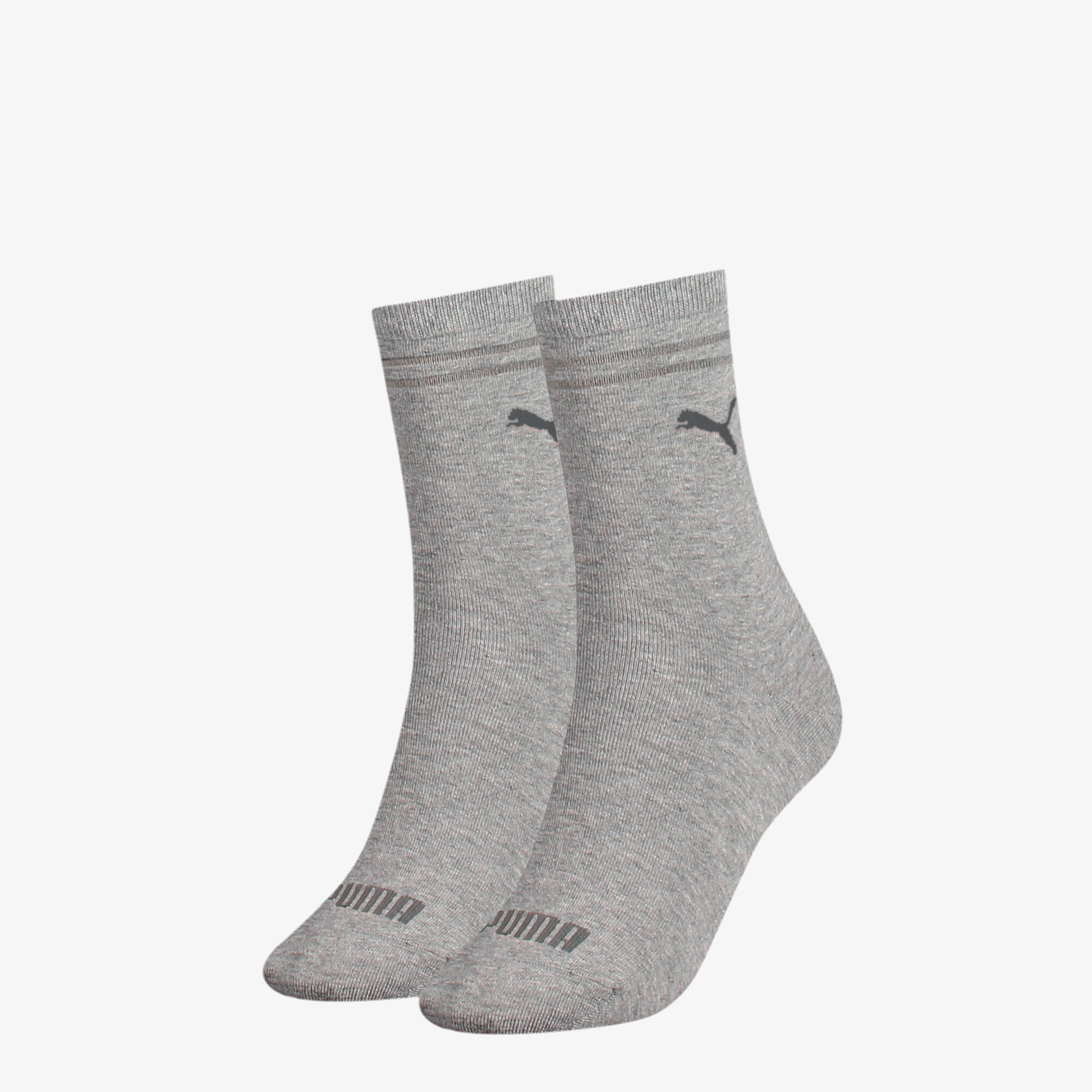 Puma Classic 2'li Unisex Gri Çorap
