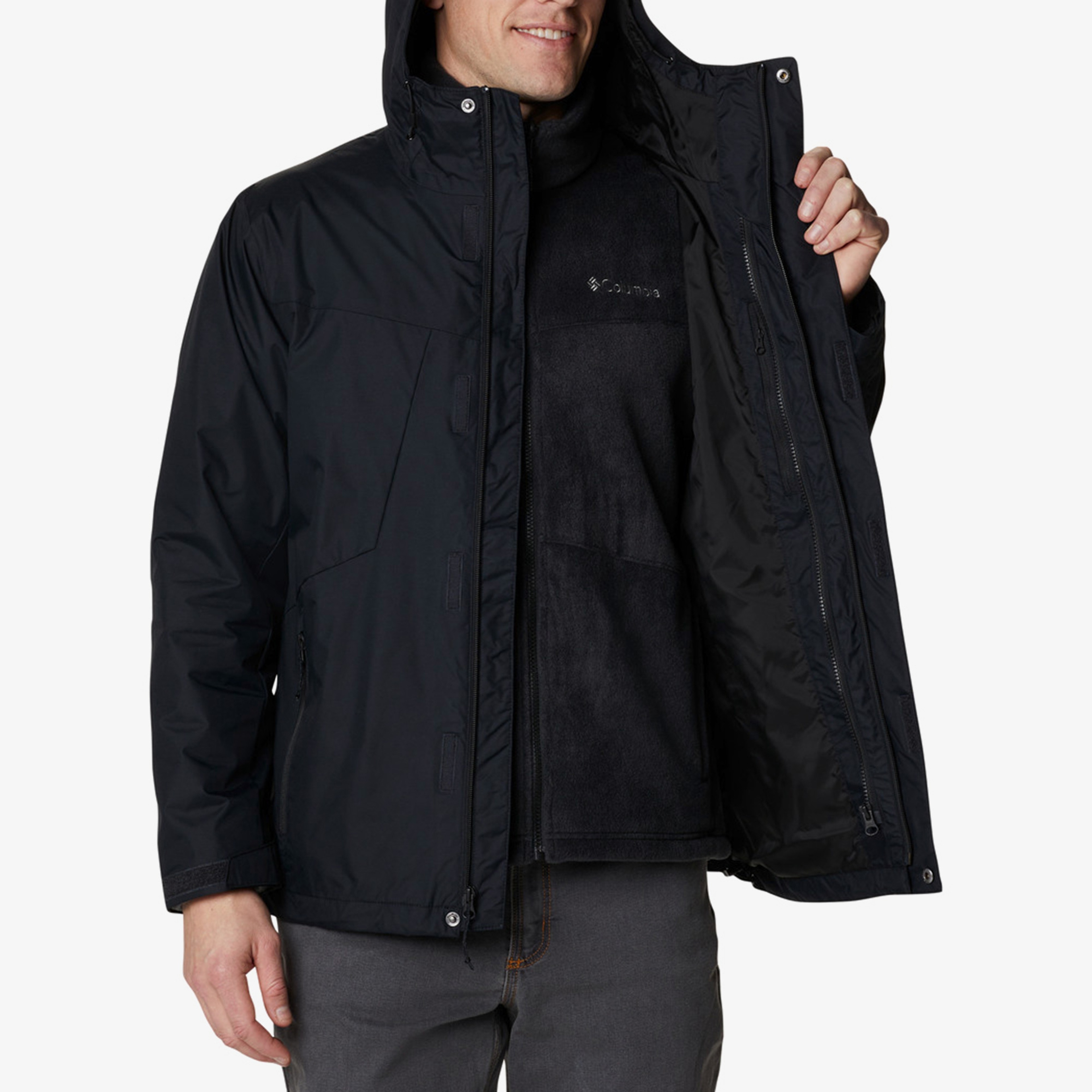 Columbia Tunnel Falls Erkek Interchange Siyah Mont