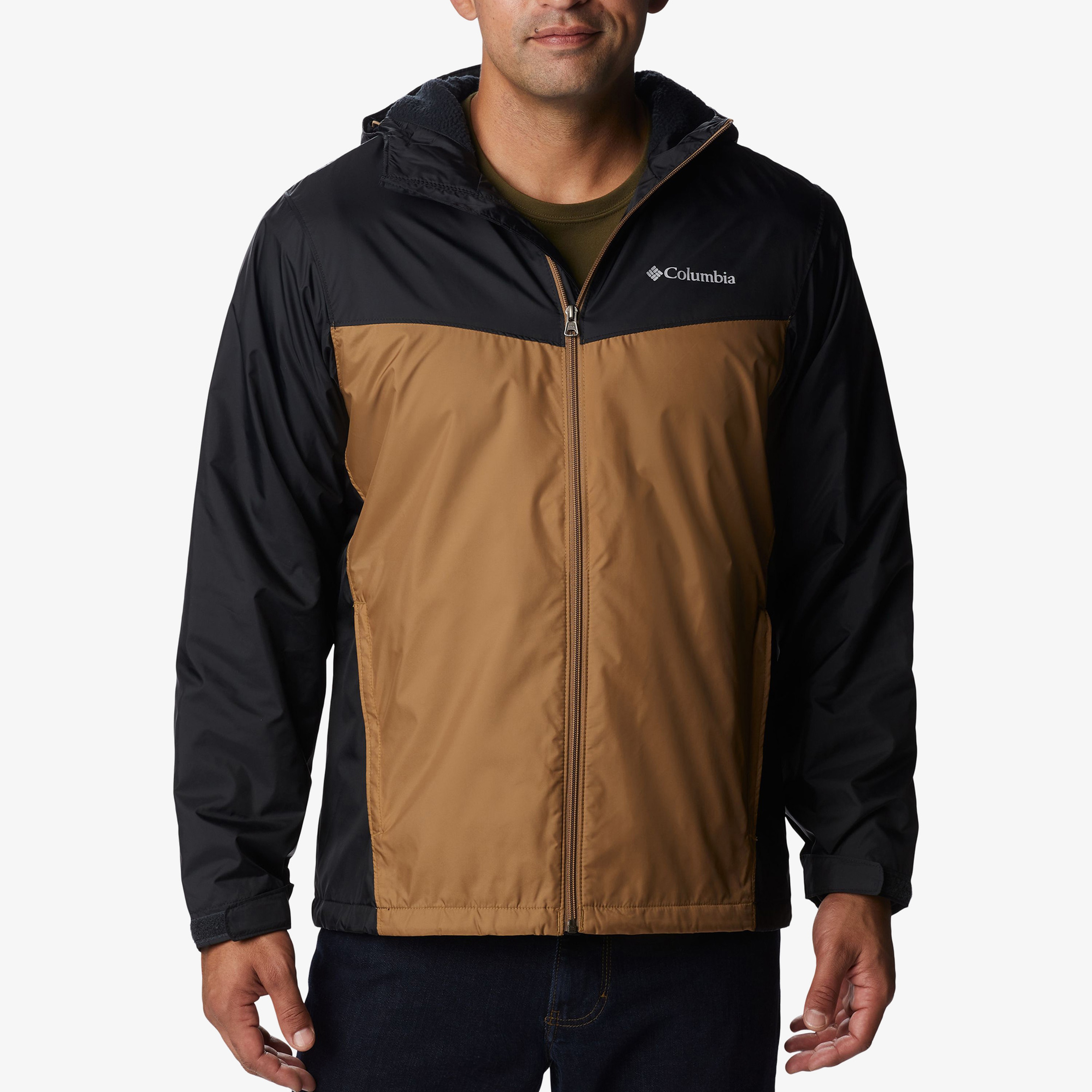 Columbia Glennaker Sherpa Lined Erkek Siyah Yağmurluk