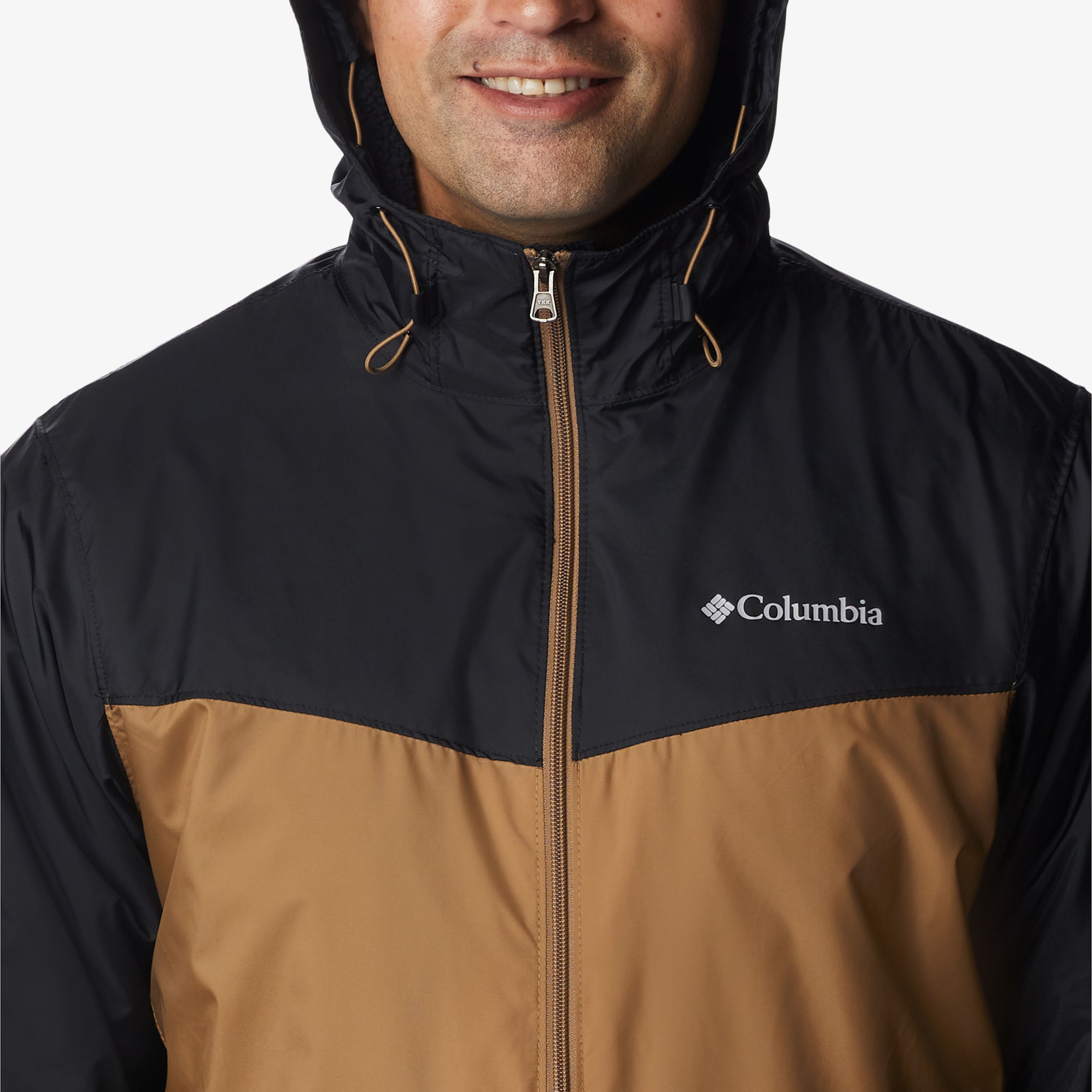 Columbia Glennaker Sherpa Lined Erkek Siyah Yağmurluk
