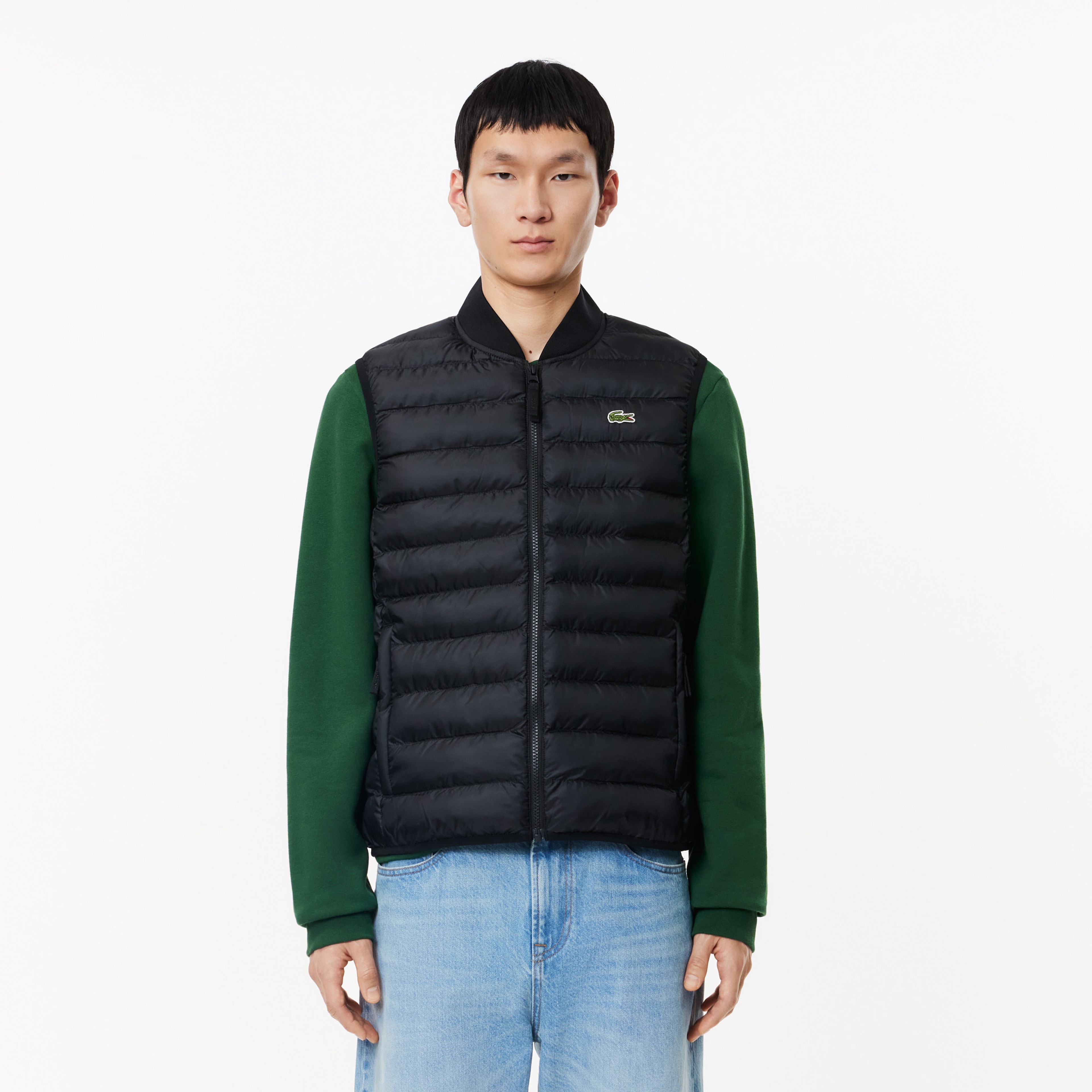 Lacoste Men's  Padded Water-Repellent Vest Jacket