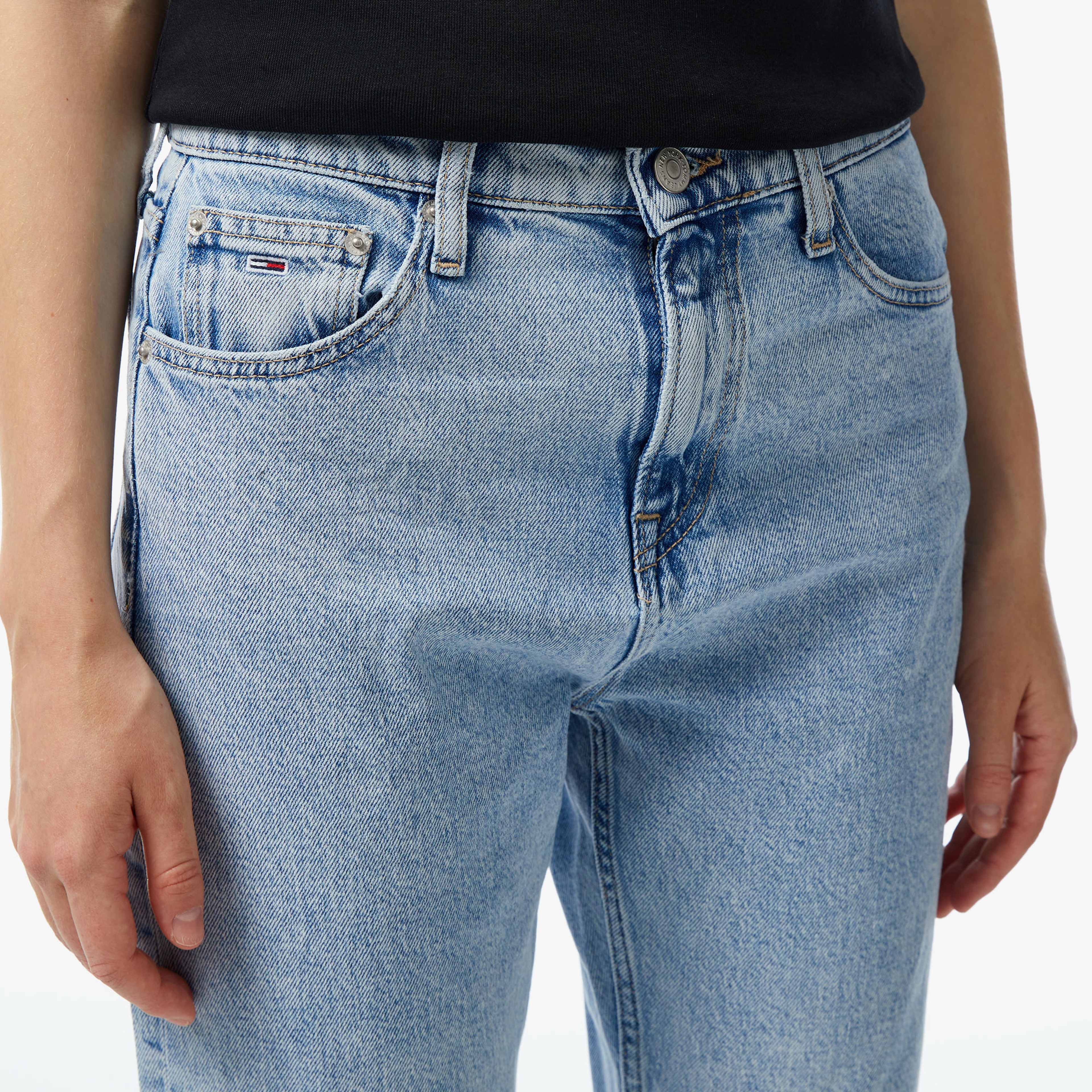 Tommy Hilfiger Kadın Mavi Pantolon