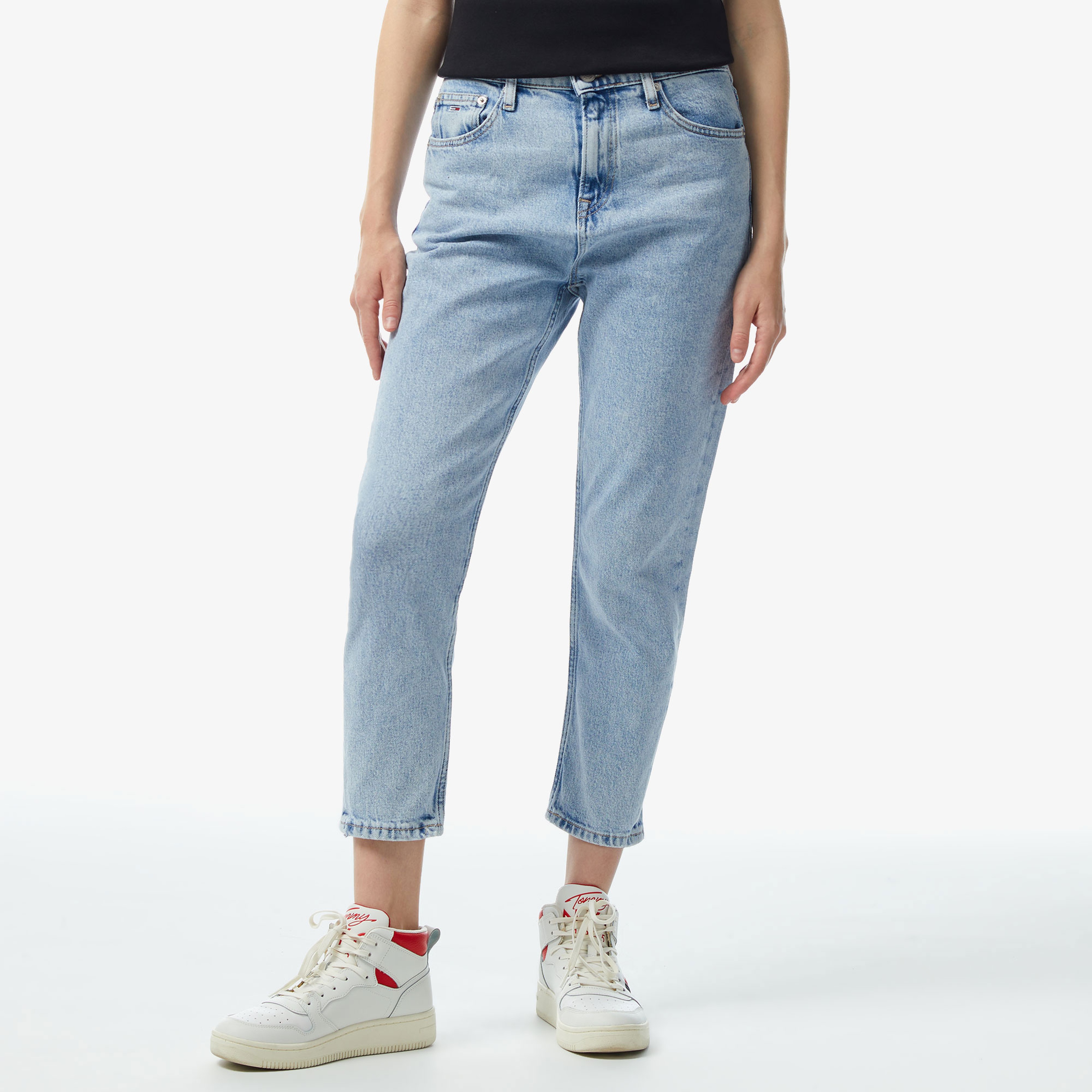 Tommy Hilfiger Kadın Mavi Pantolon