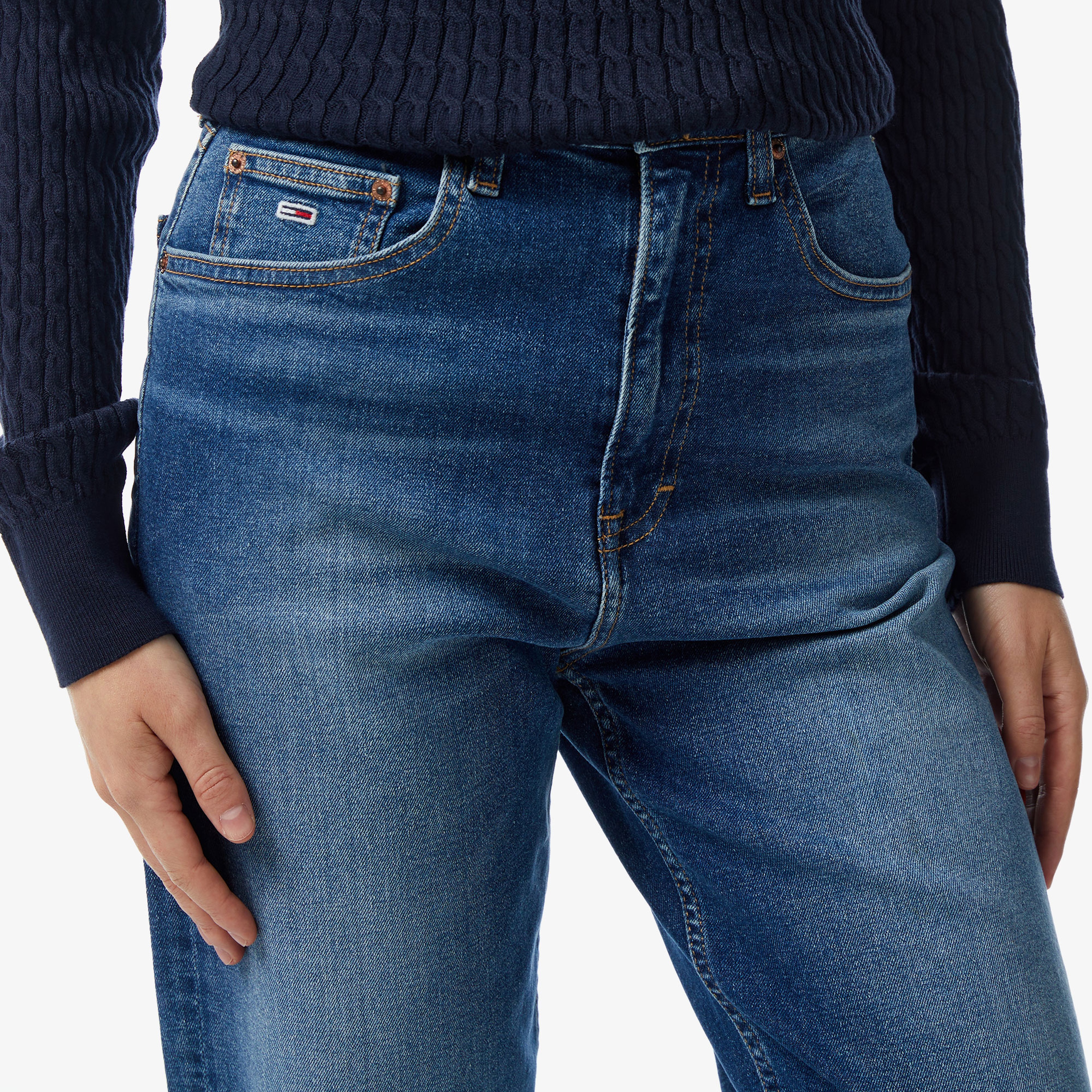 Tommy Hilfiger Kadın Mavi Pantolon