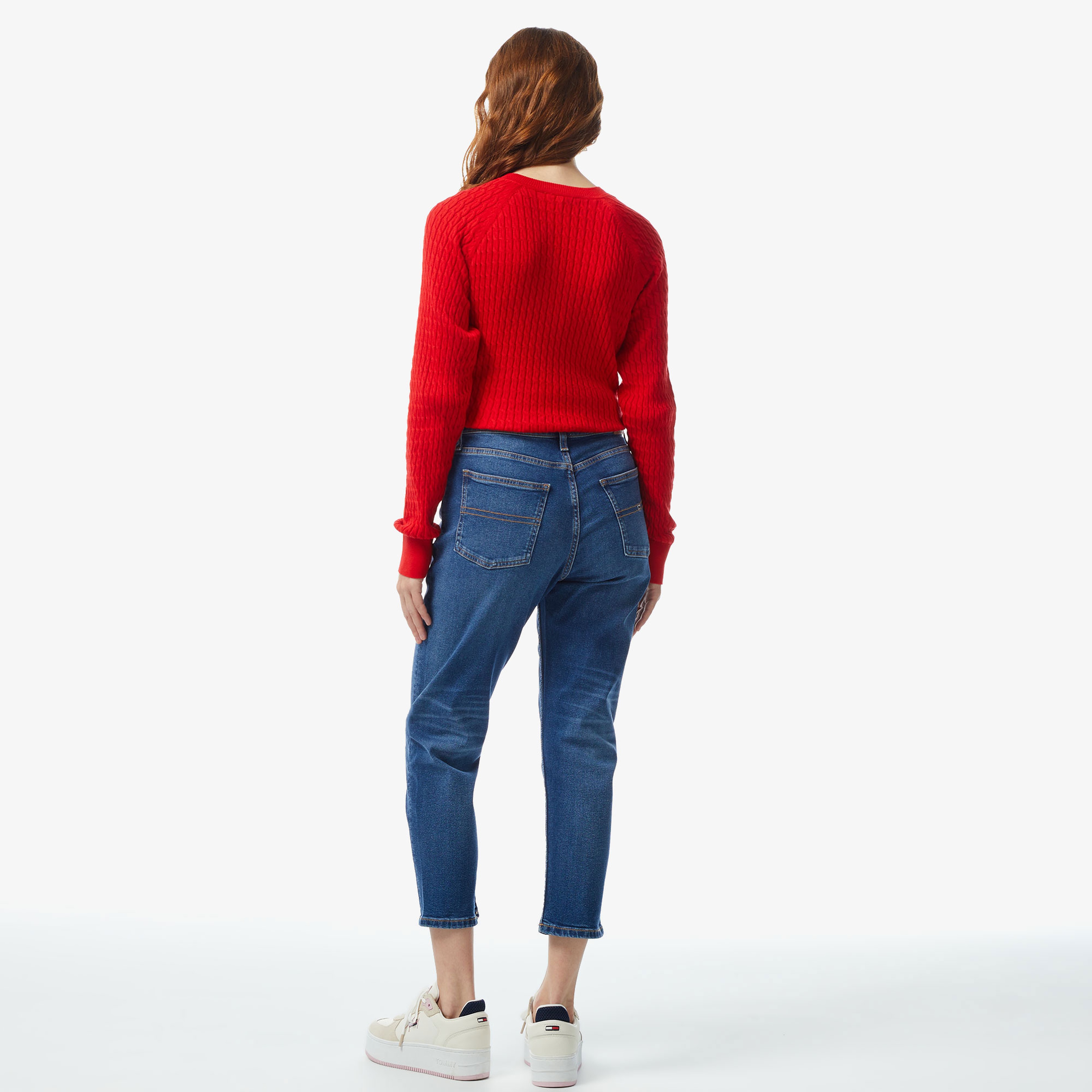 Tommy Hilfiger Kadın Mavi Pantolon