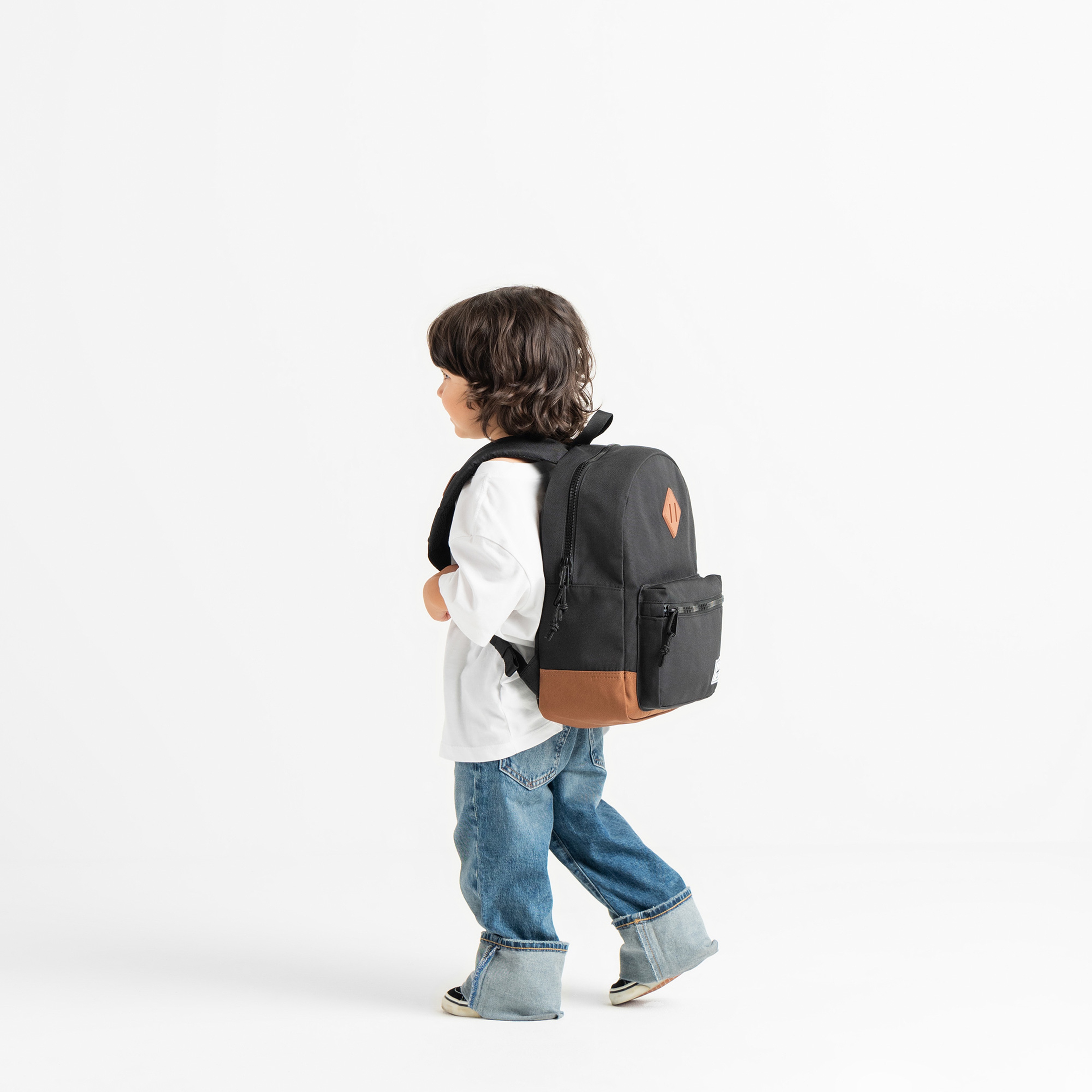 Herschel Heritage Çocuk Siyah Sırt Çantası