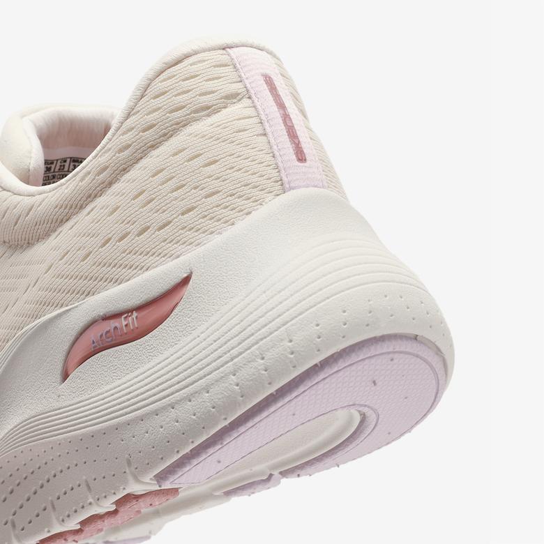 Skechers Arch Fit Kadın Krem Spor Ayakkabı