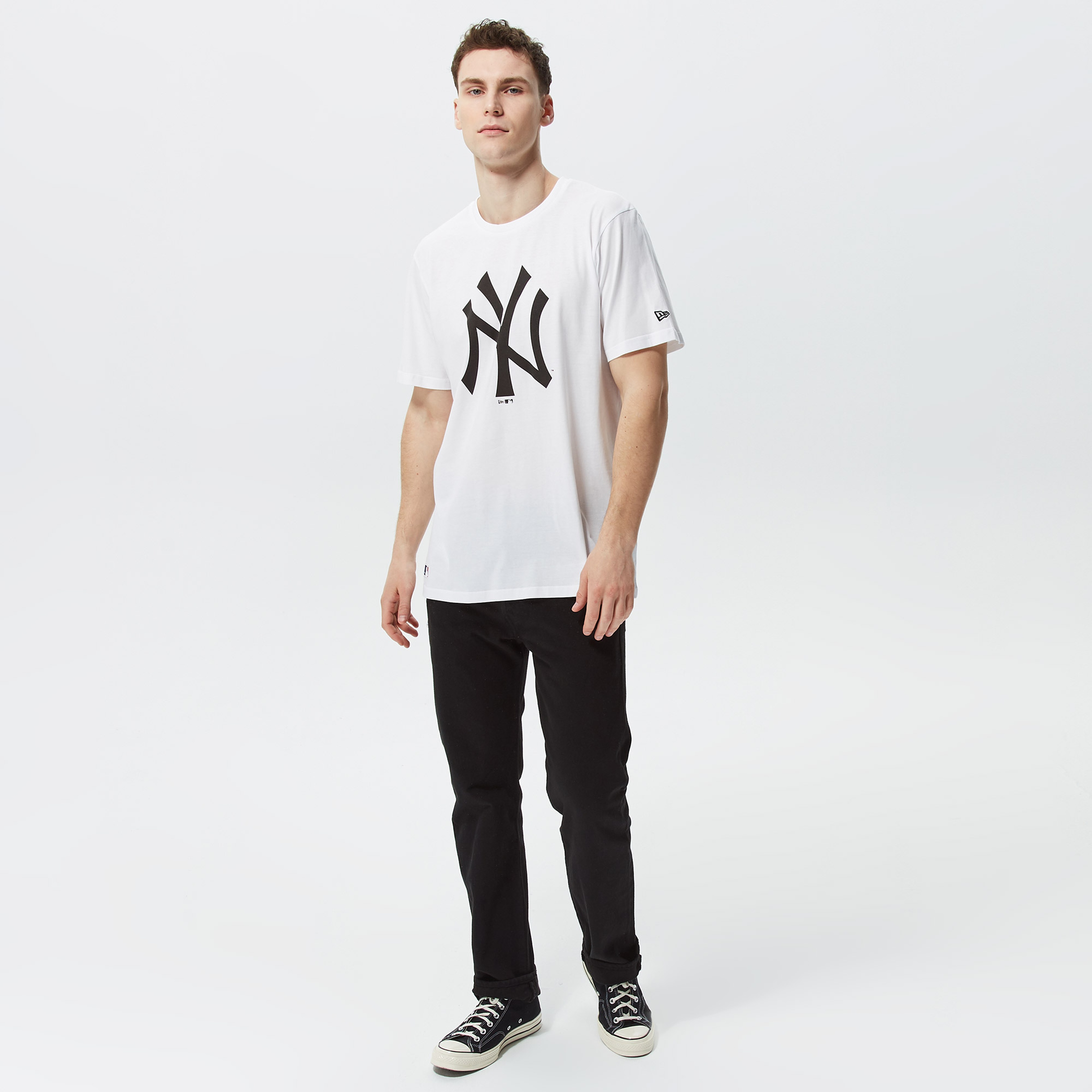 New Era Team Logo Neyyan Unisex Beyaz T-Shirt