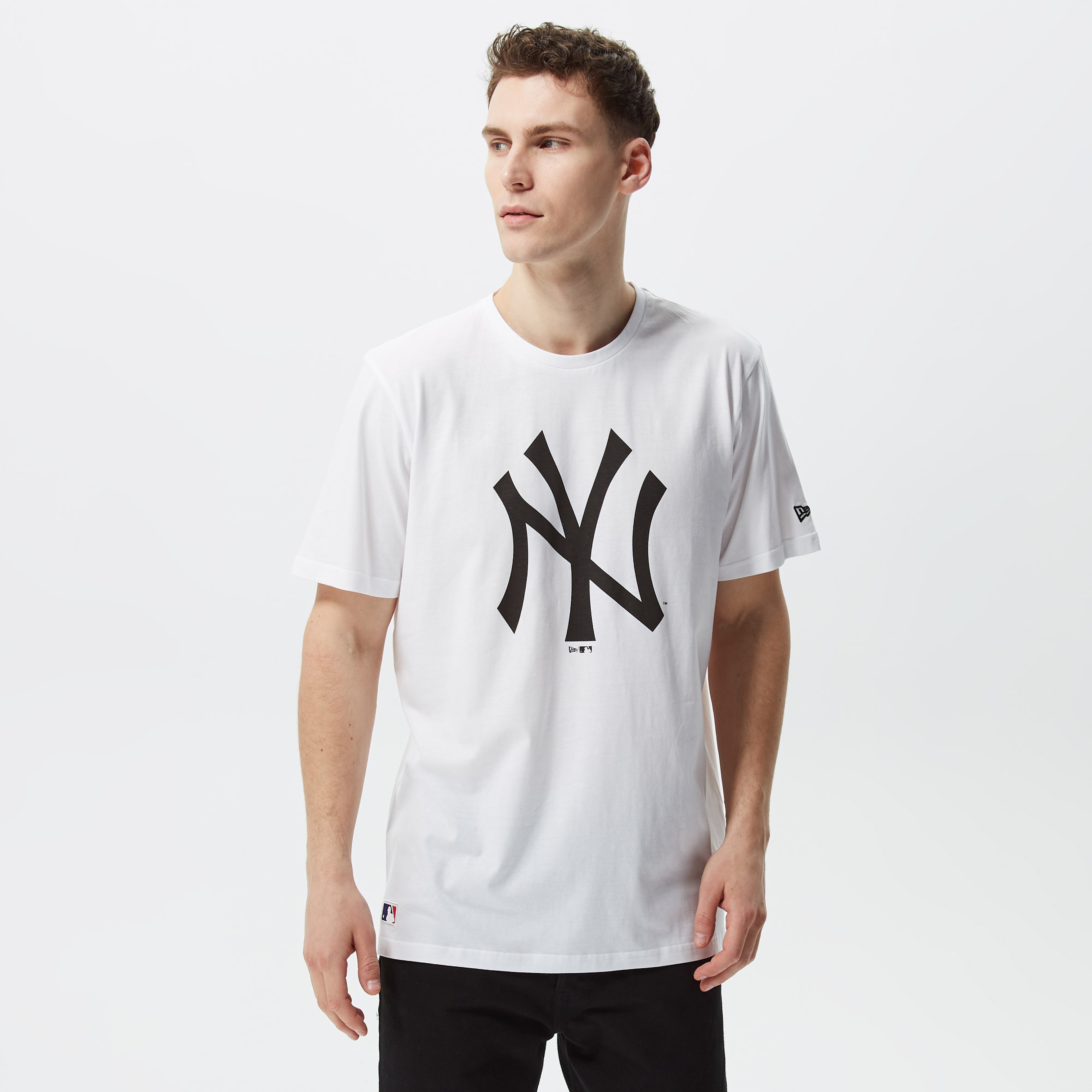 New Era Team Logo Neyyan Unisex Beyaz T-Shirt
