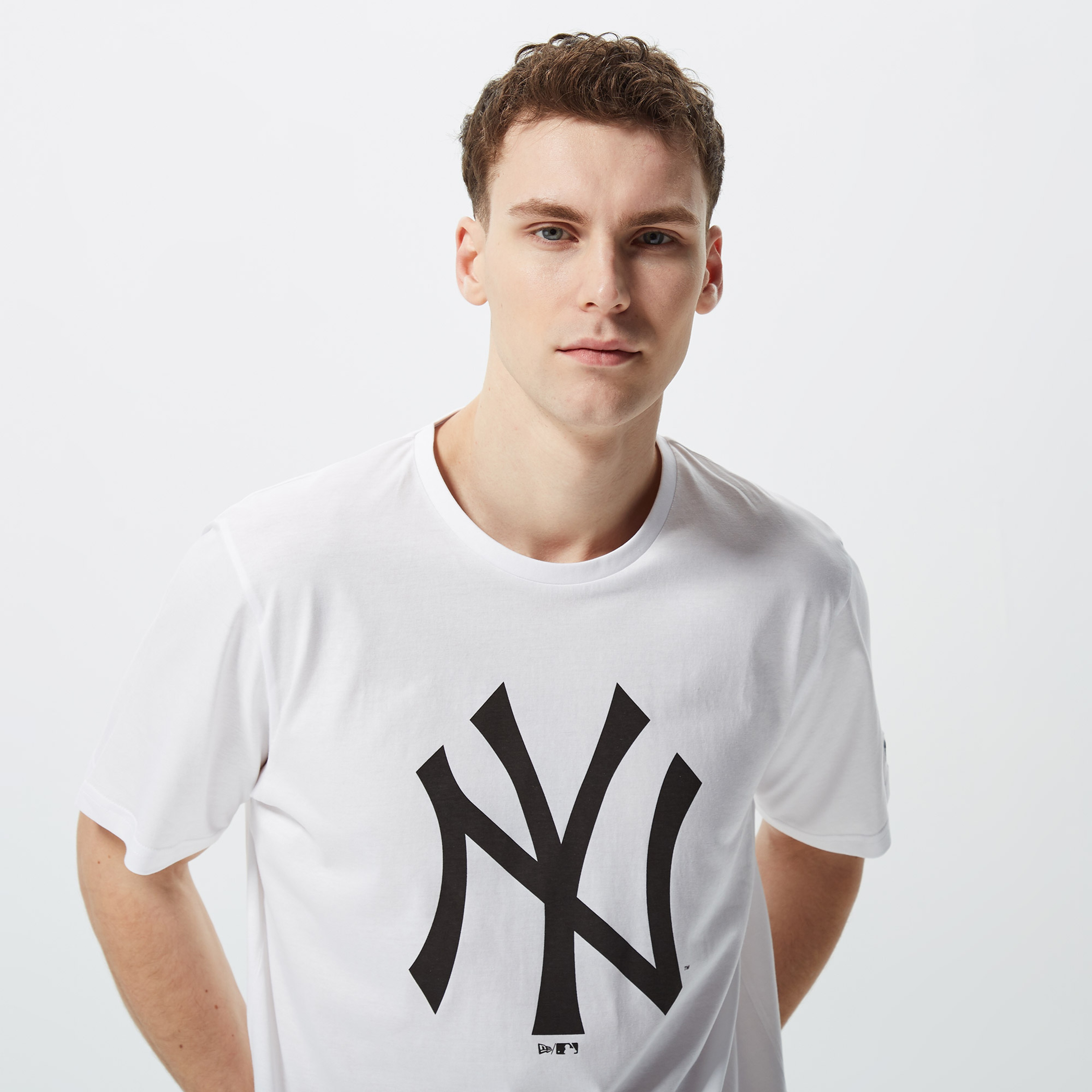 New Era Team Logo Neyyan Unisex Beyaz T-Shirt