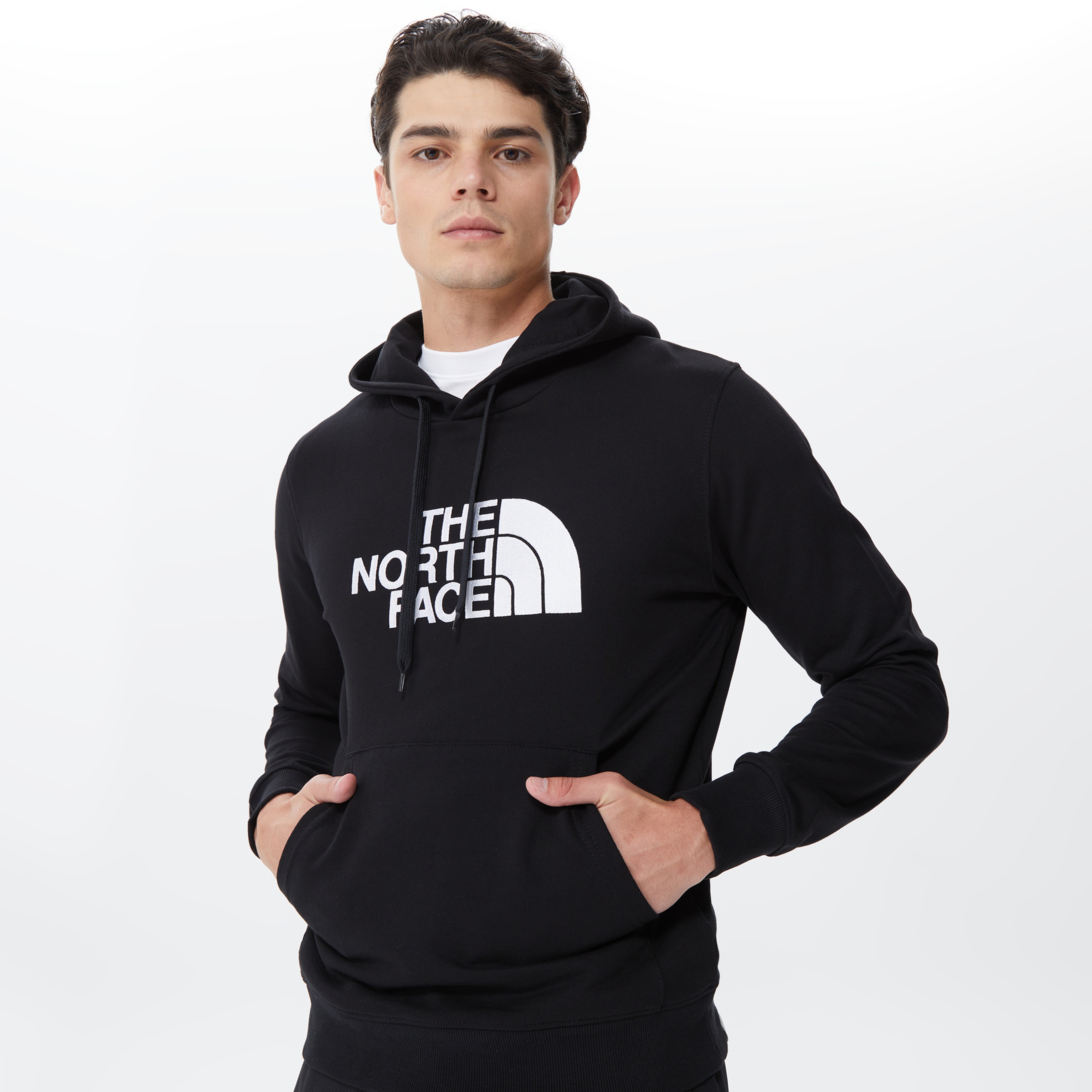 The North Face Light Drew Peak Pullover Erkek Siyah Hoodie