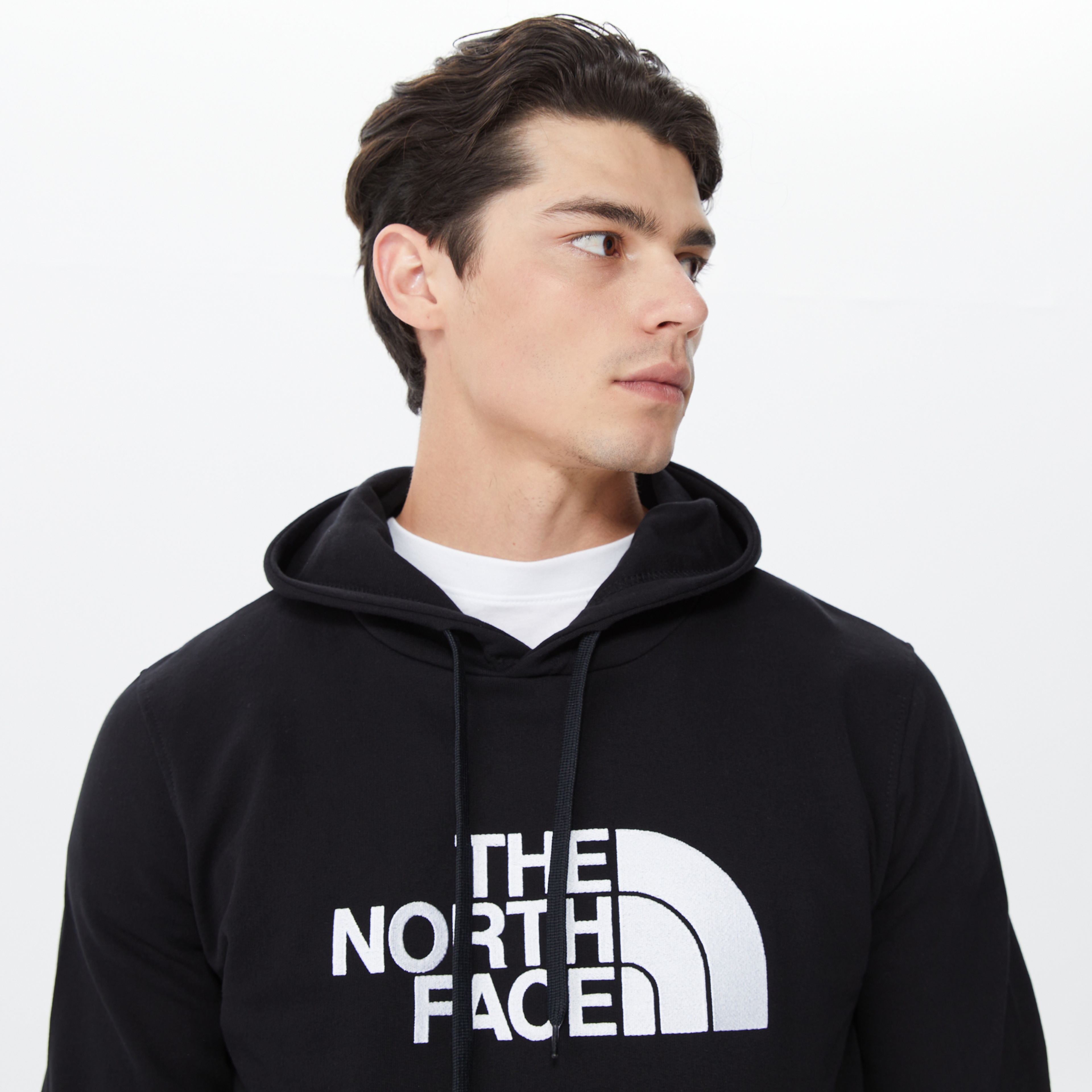 The North Face Light Drew Peak Pullover Erkek Siyah Hoodie