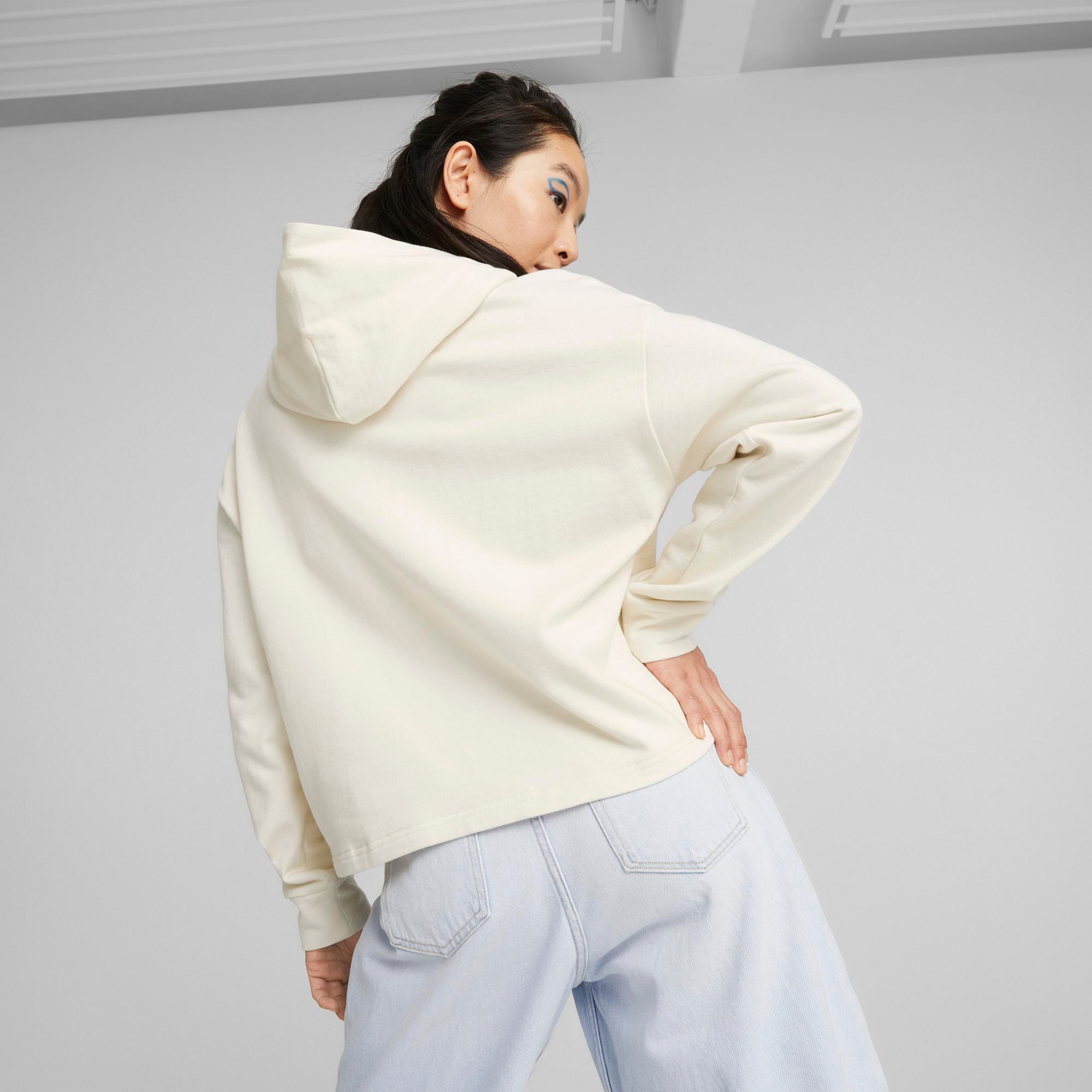 Puma Kadın Beyaz Sweatshirt