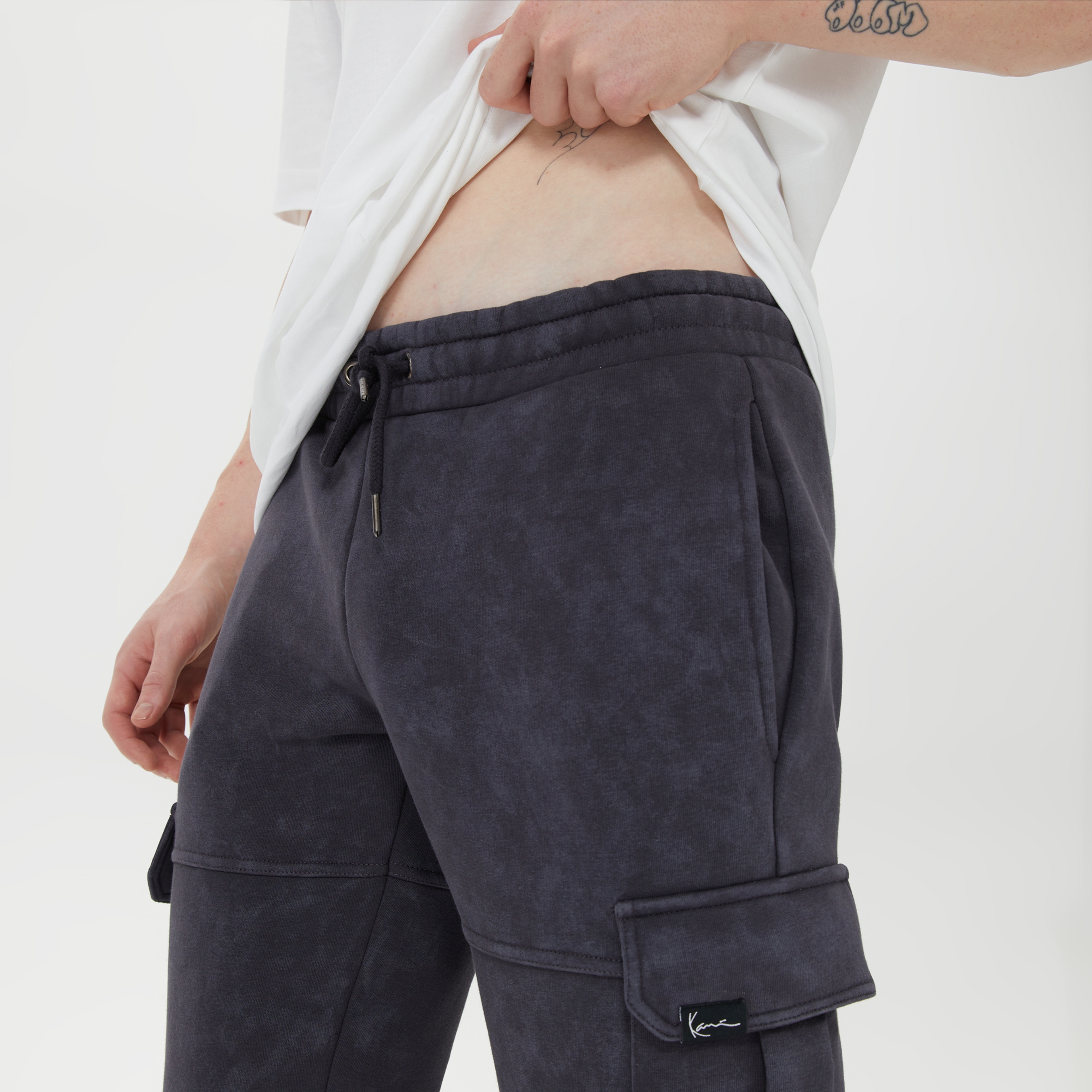 Karl Kani Retro Patch Os Erkek Siyah Eşofman Altı