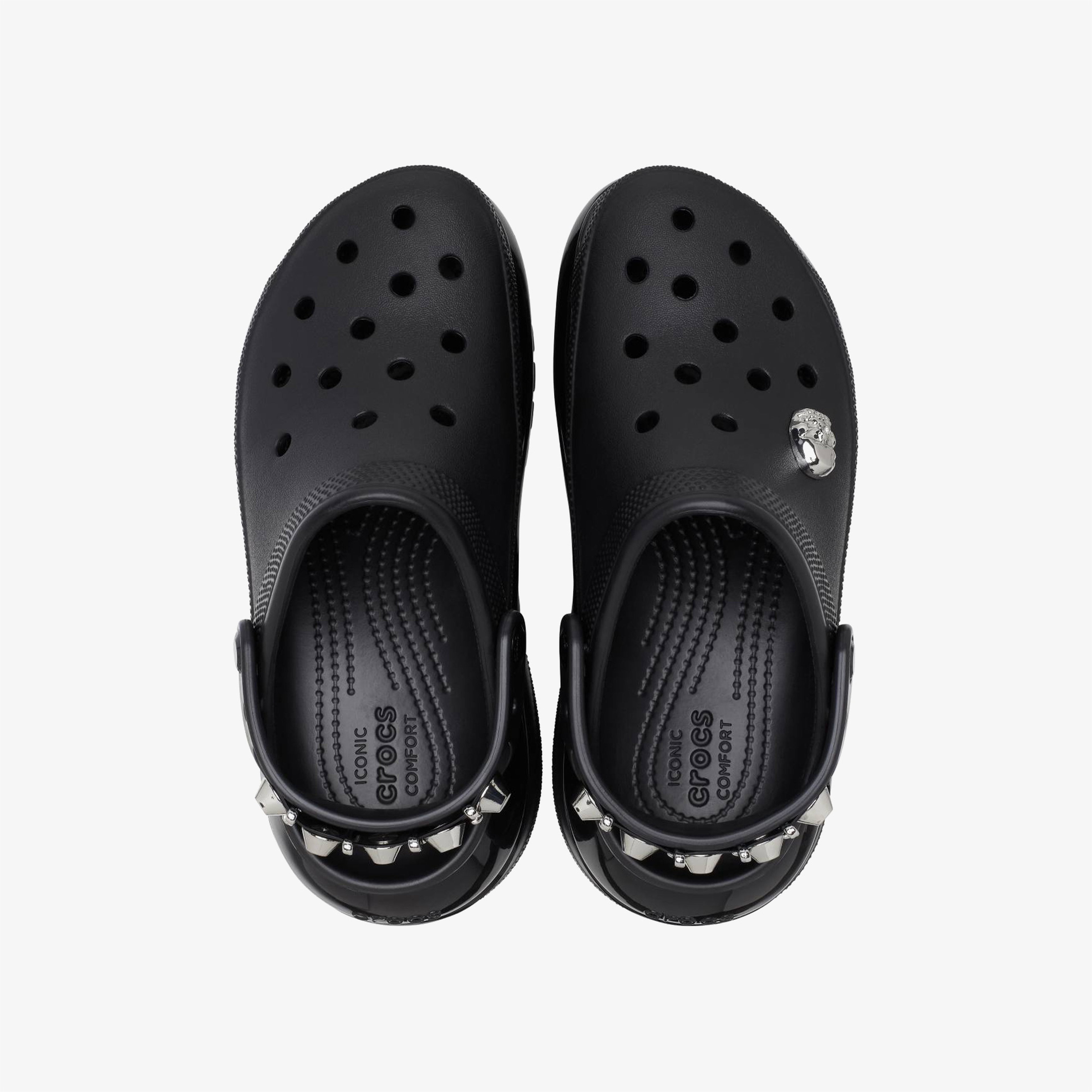 Crocs Classic Mega Crush Rebel Kadın Siyah Terlik