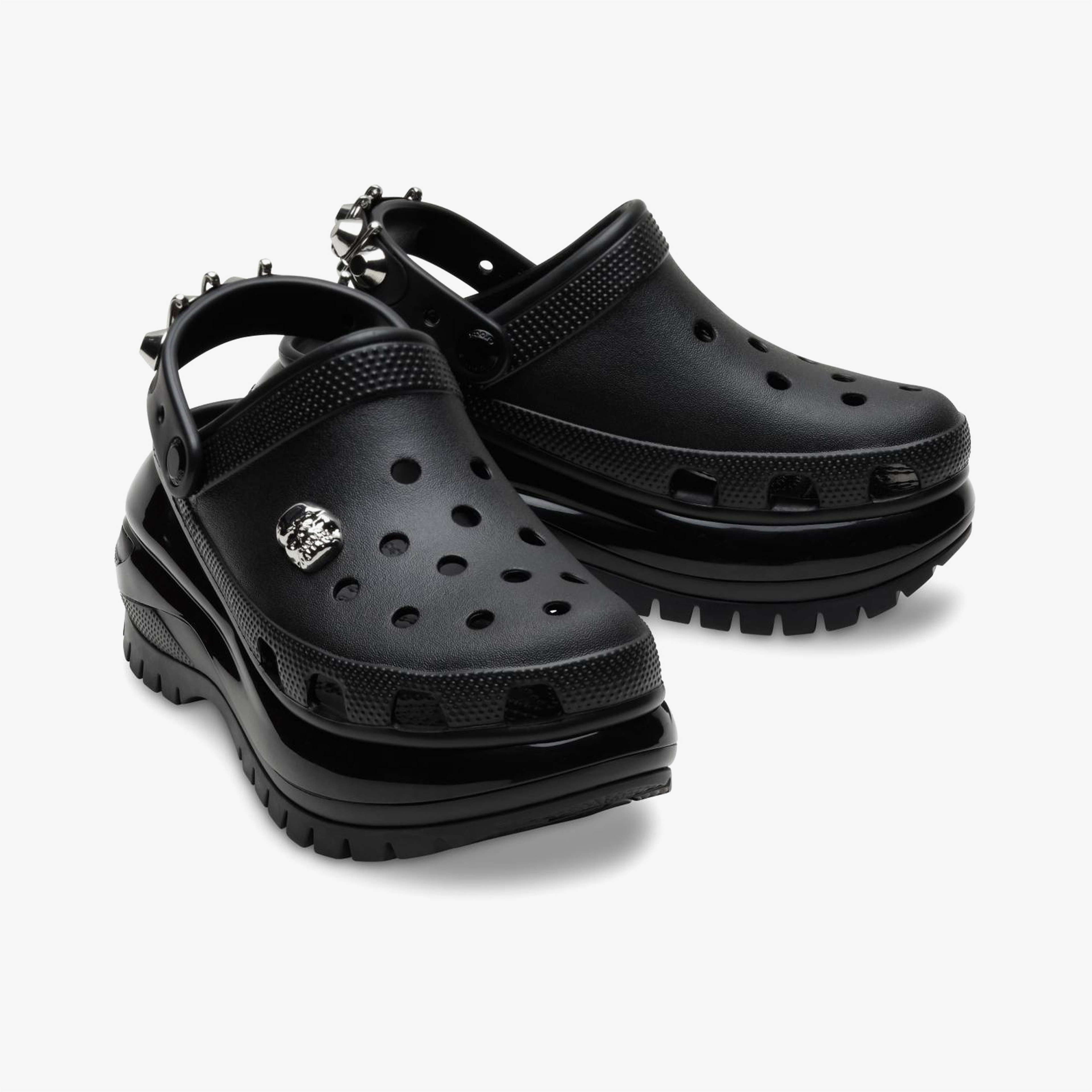 Crocs Classic Mega Crush Rebel Kadın Siyah Terlik