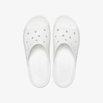 Crocs Classic Platform Slide Kadın Beyaz Terlik