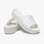 Crocs Classic Platform Slide Kadın Beyaz Terlik