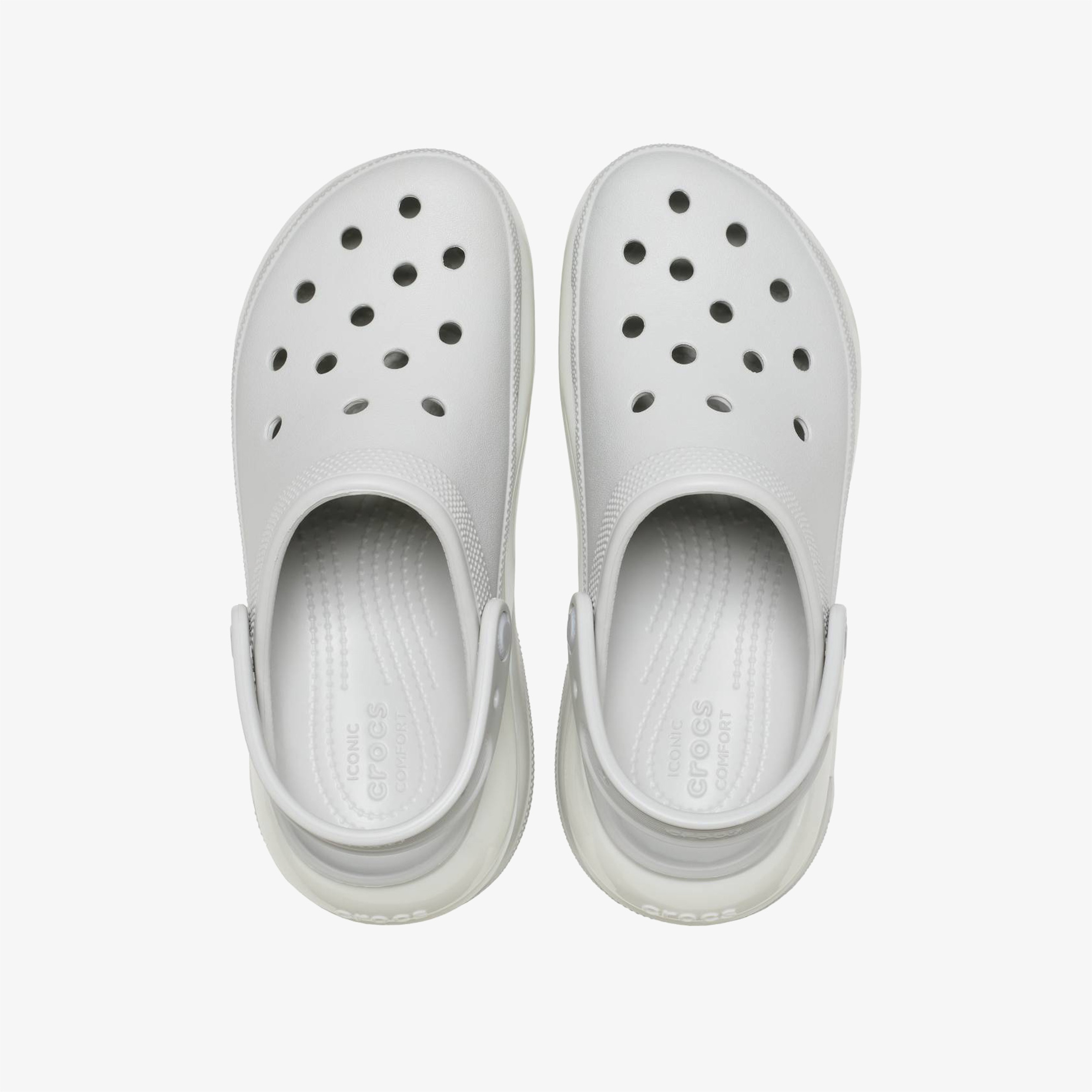 Crocs Classic Mega Crush  Kadın Gri Terlik