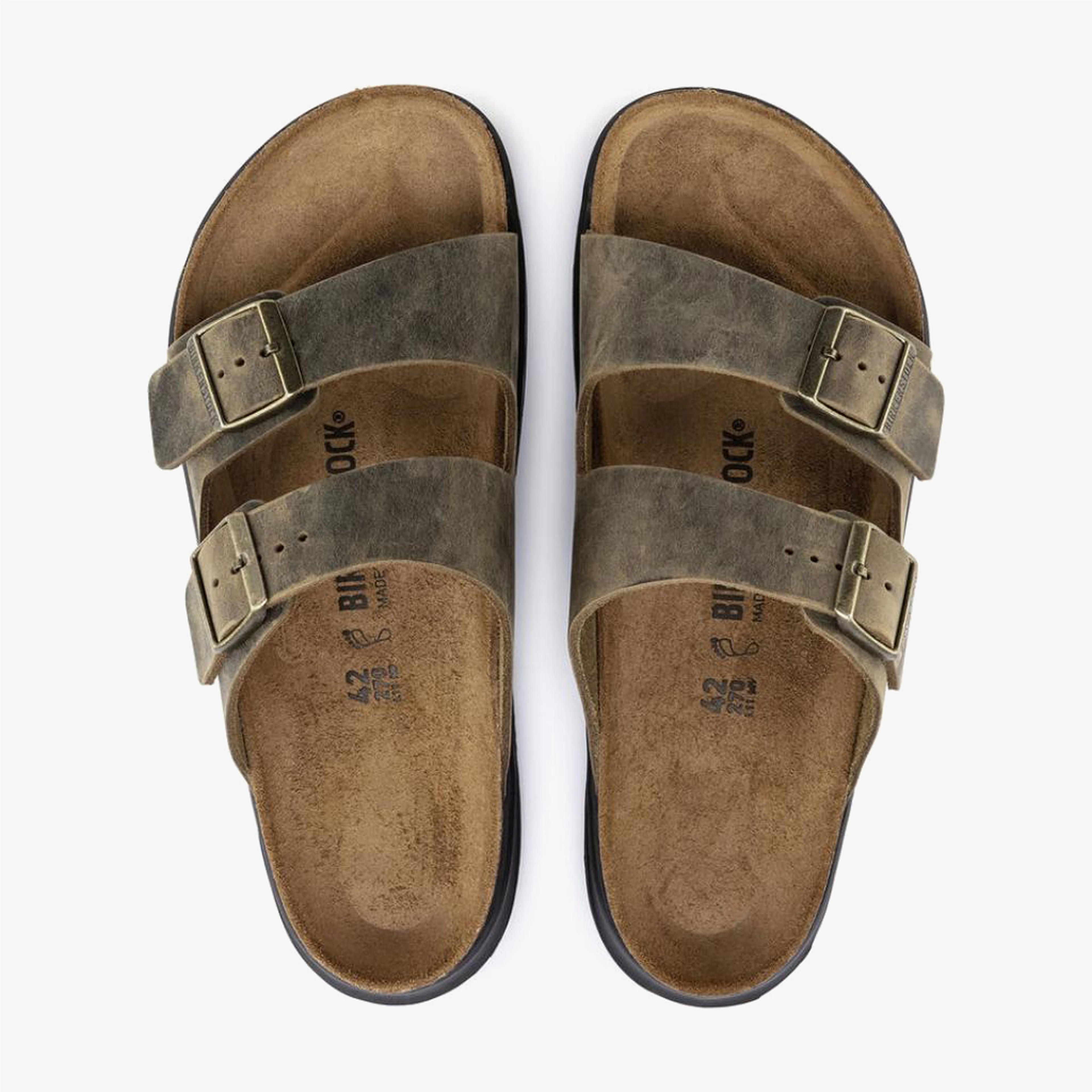 Birkenstock Arizona Artic Old Erkek Kahverengi Terlik
