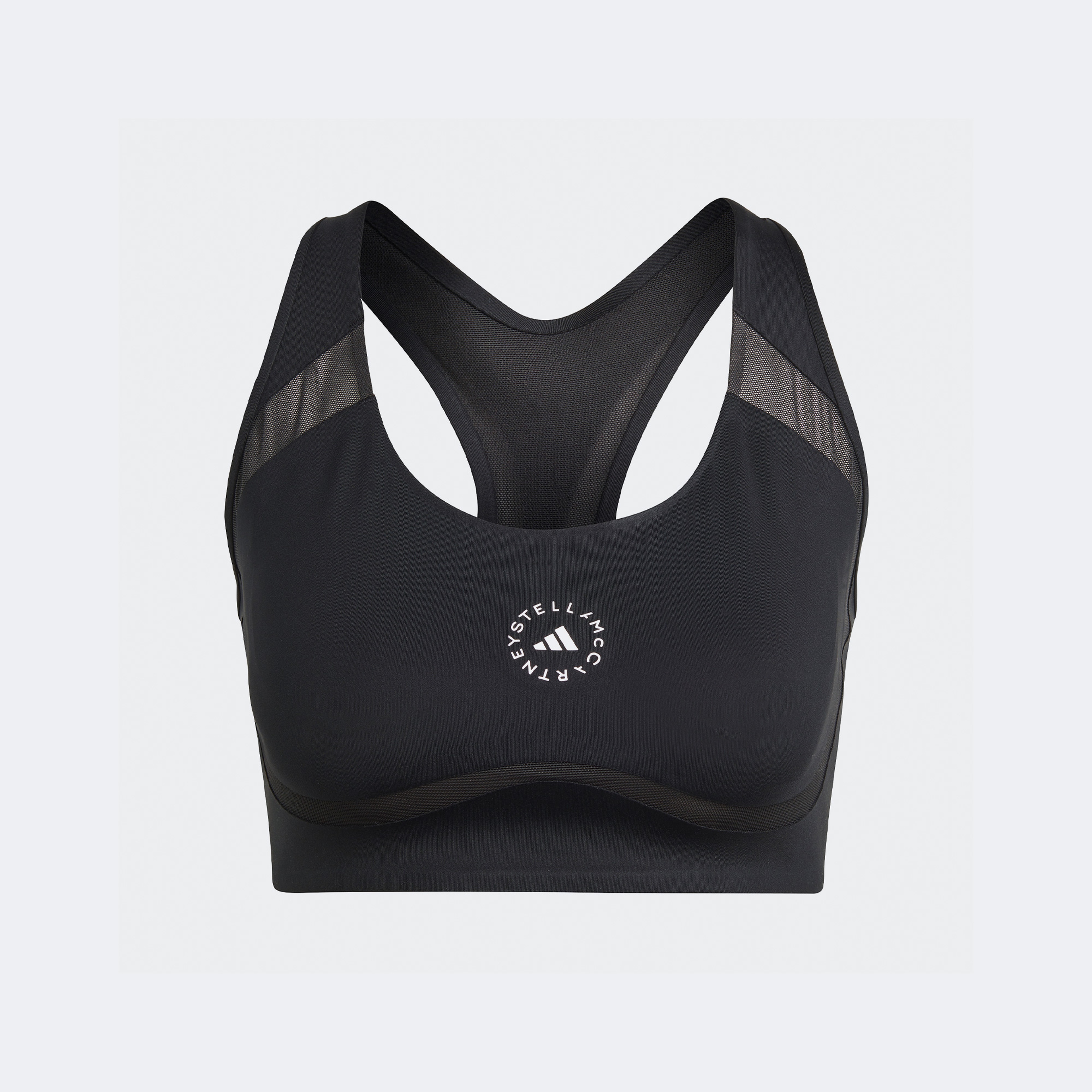 adidas by Stella McCartney TruePurpose Power Impact Training Medium-Support Kadın Siyah Bra