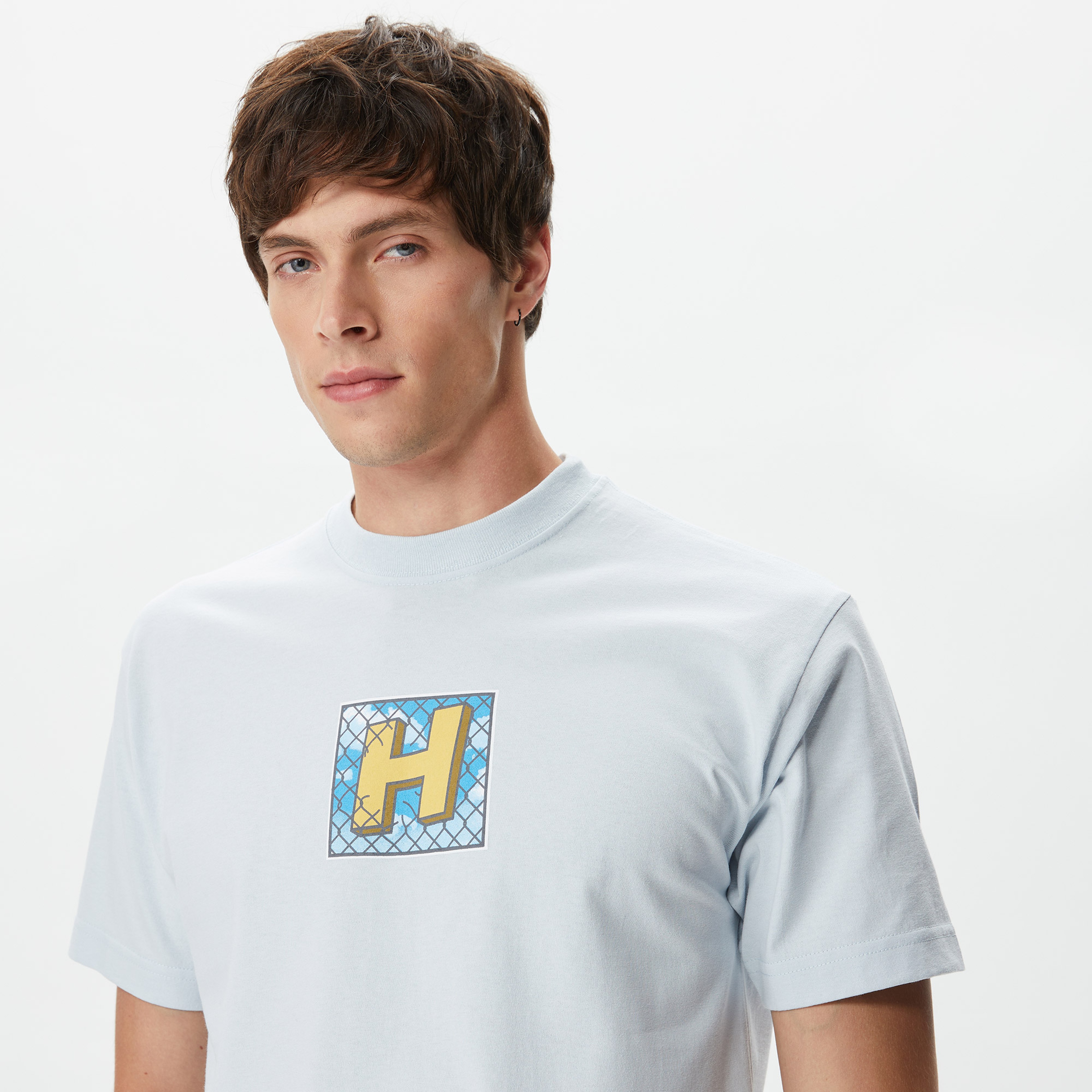 Huf Tresspass Erkek Beyaz T-Shirt