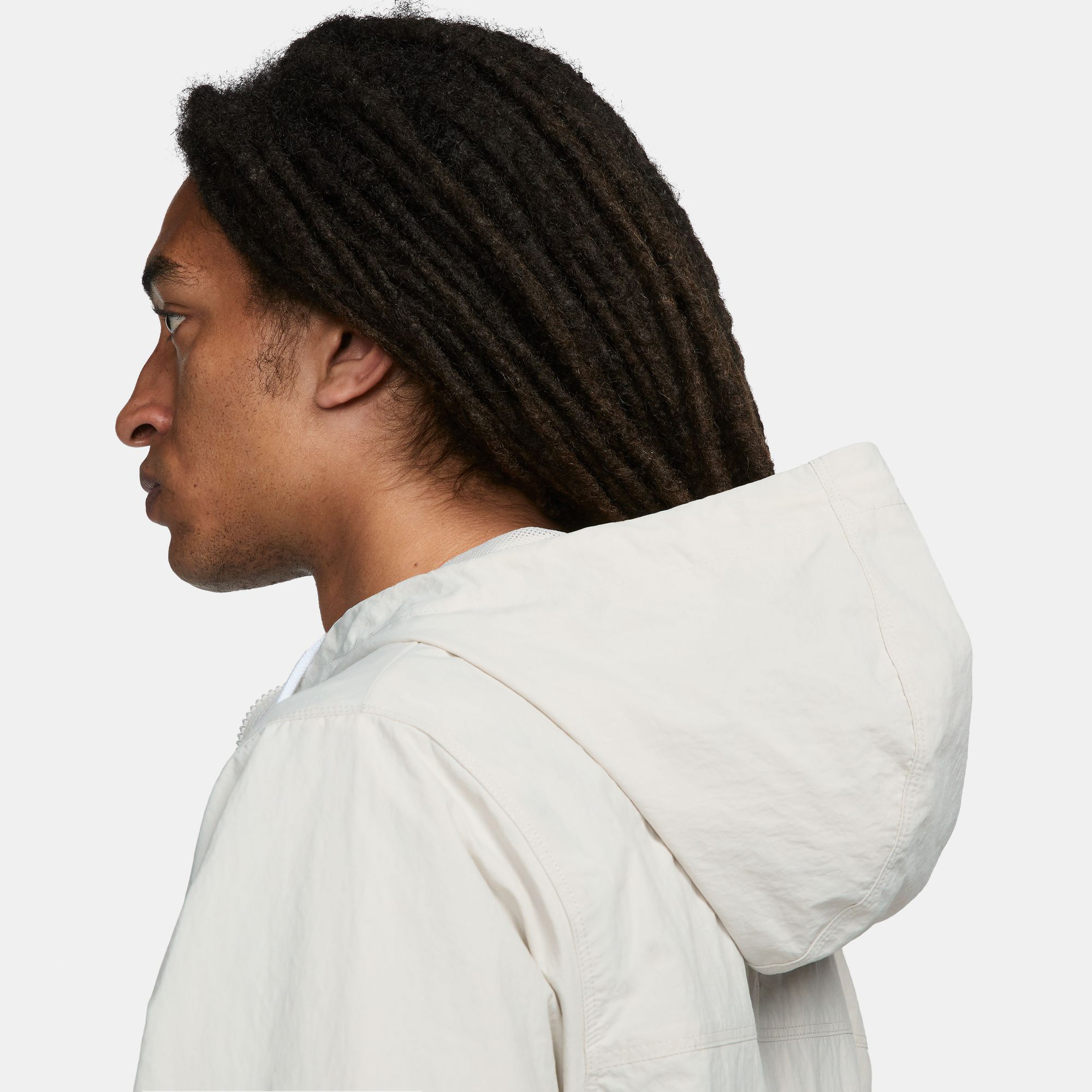 Nike Club Woven Full Zip Erkek Gri Ceket