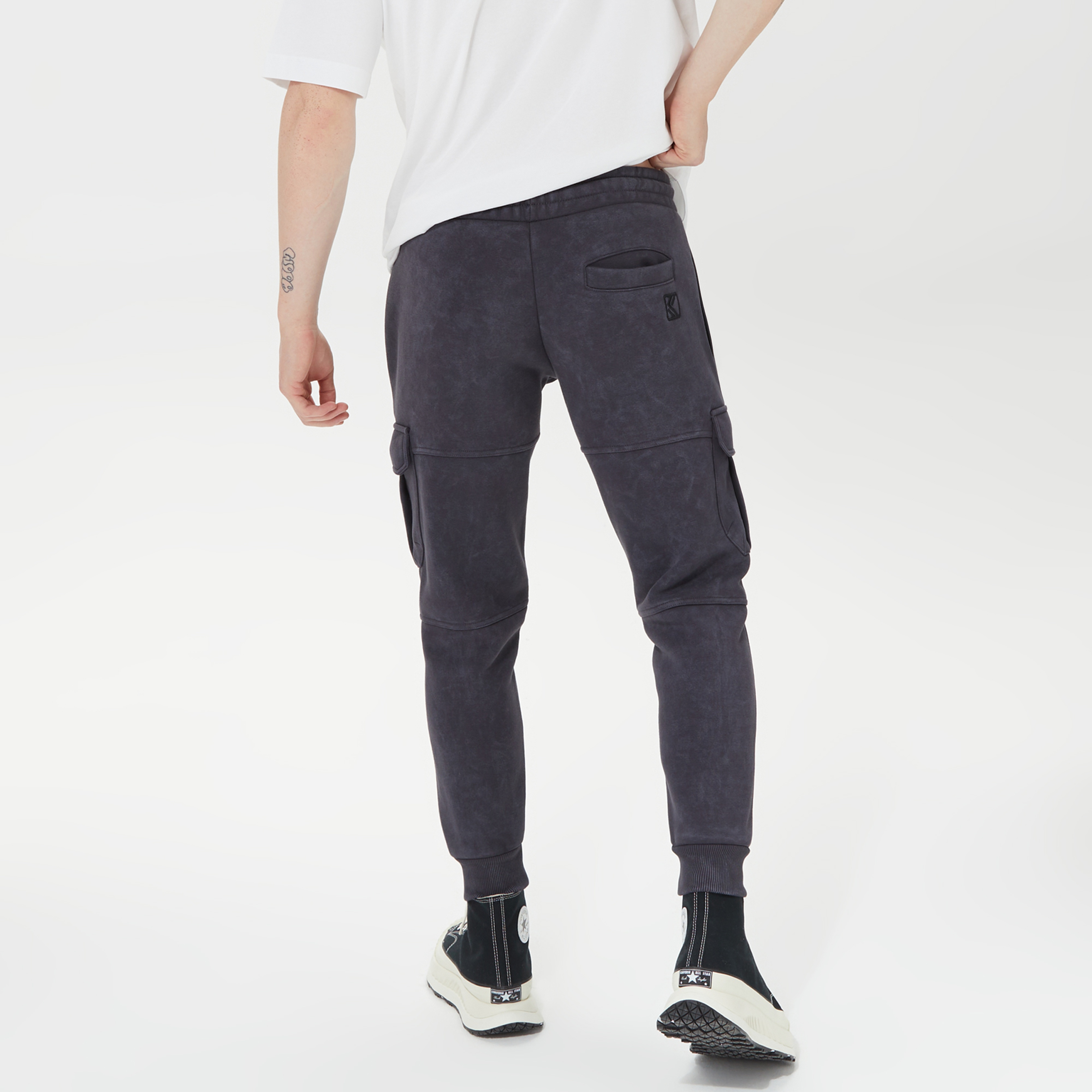 Karl Kani Retro Patch Os Erkek Siyah Eşofman Altı