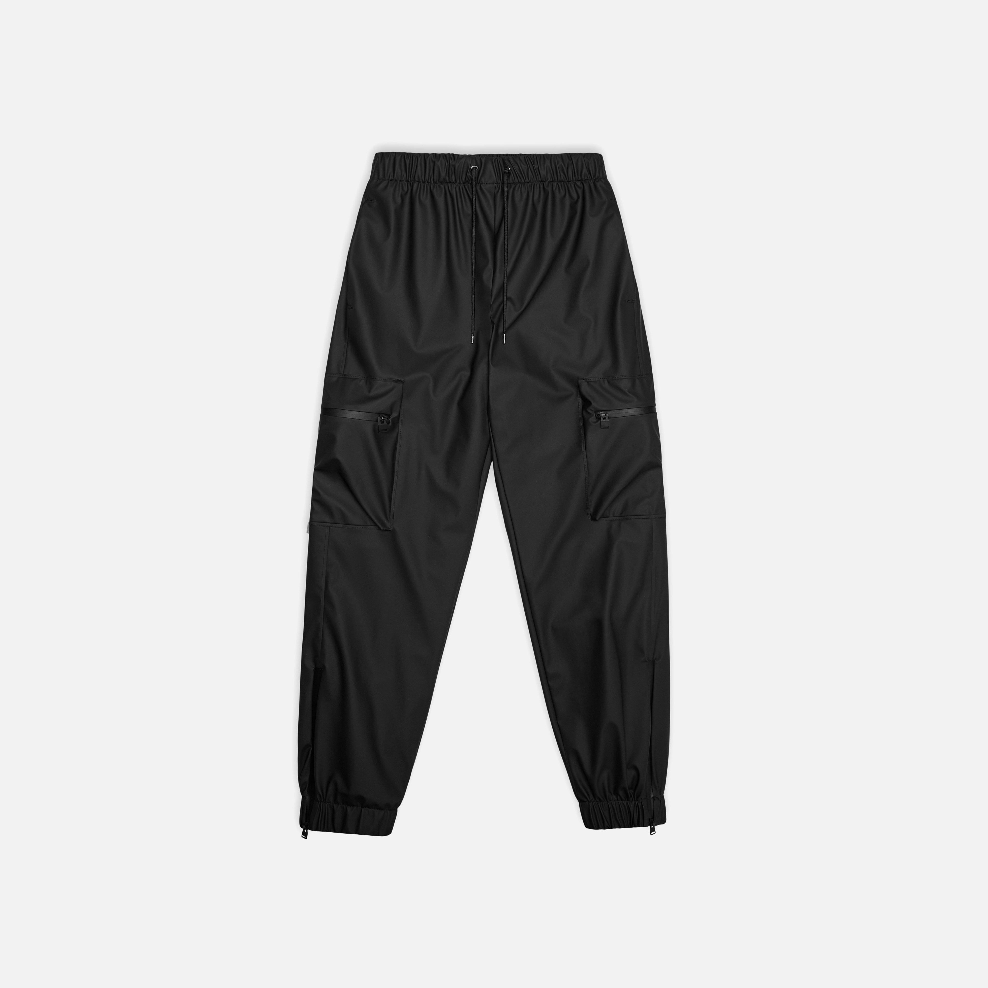 Rains Cargo Rain Regular W3 Unisex Siyah Pantolon