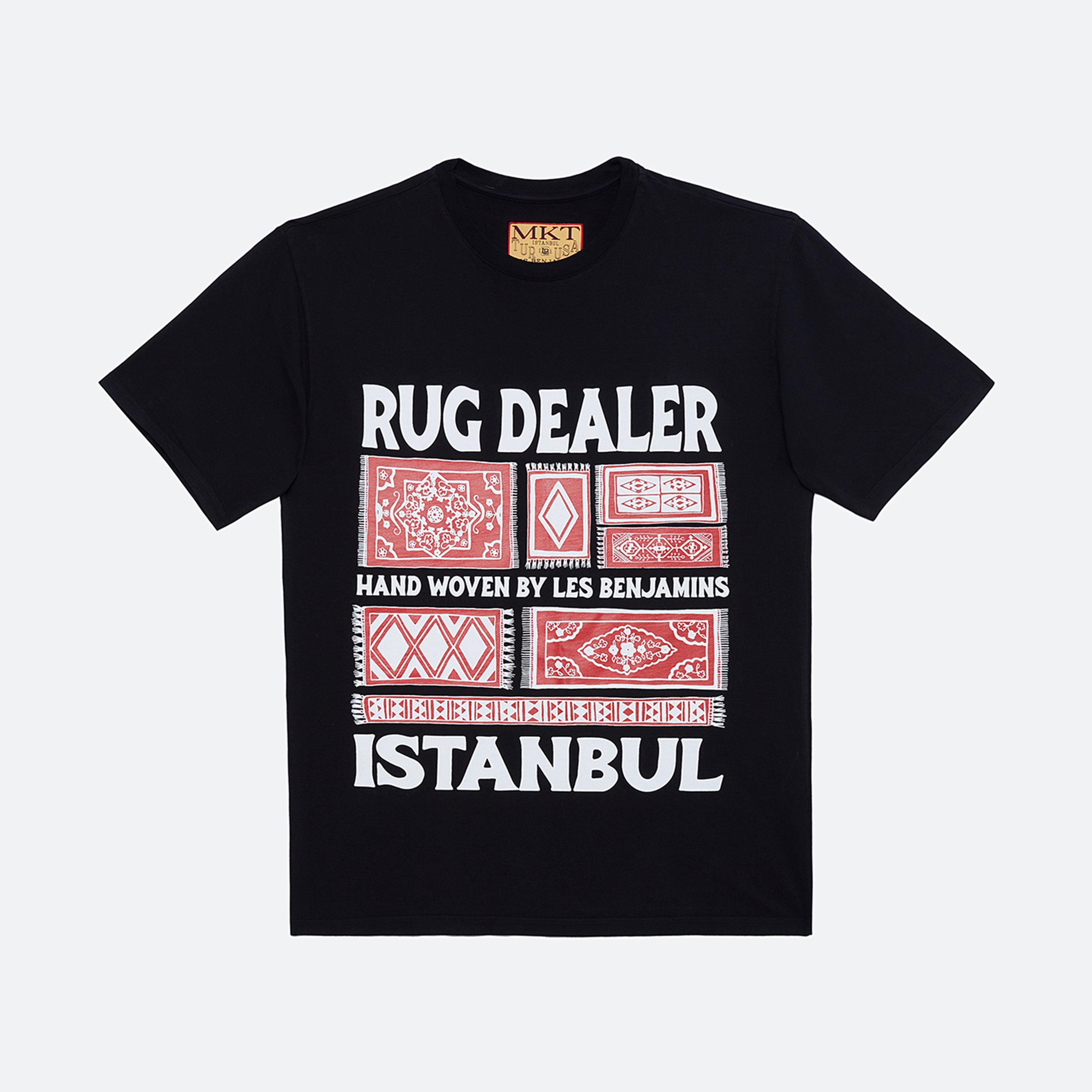 Les Benjamins Market Unisex Siyah T-Shirt