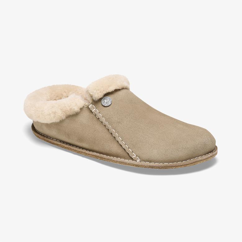 Birkenstock Zermatt Premium Kadın Bej Terlik