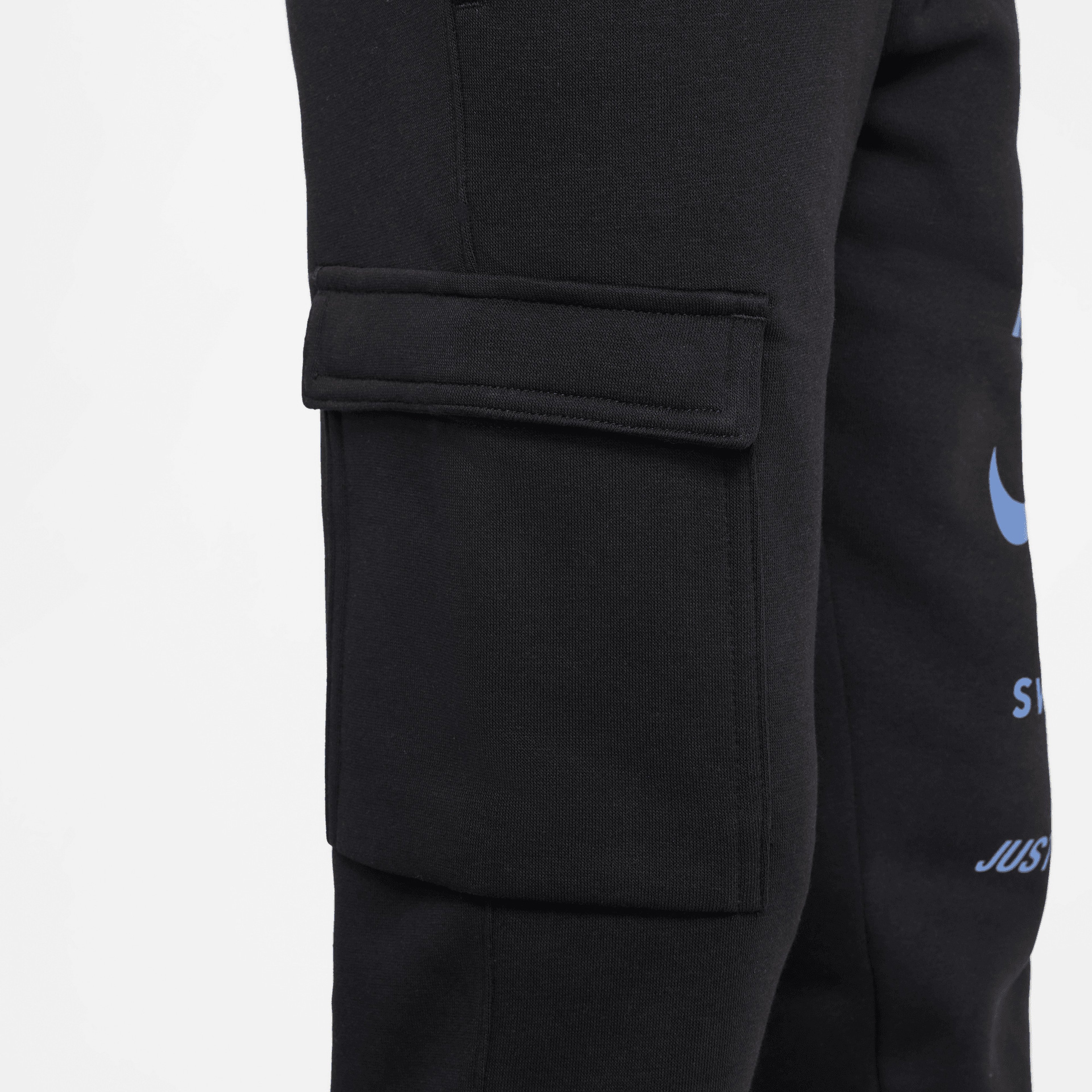 Nike Sportswear Si Flc Cargo Çocuk Siyah Eşofman Altı