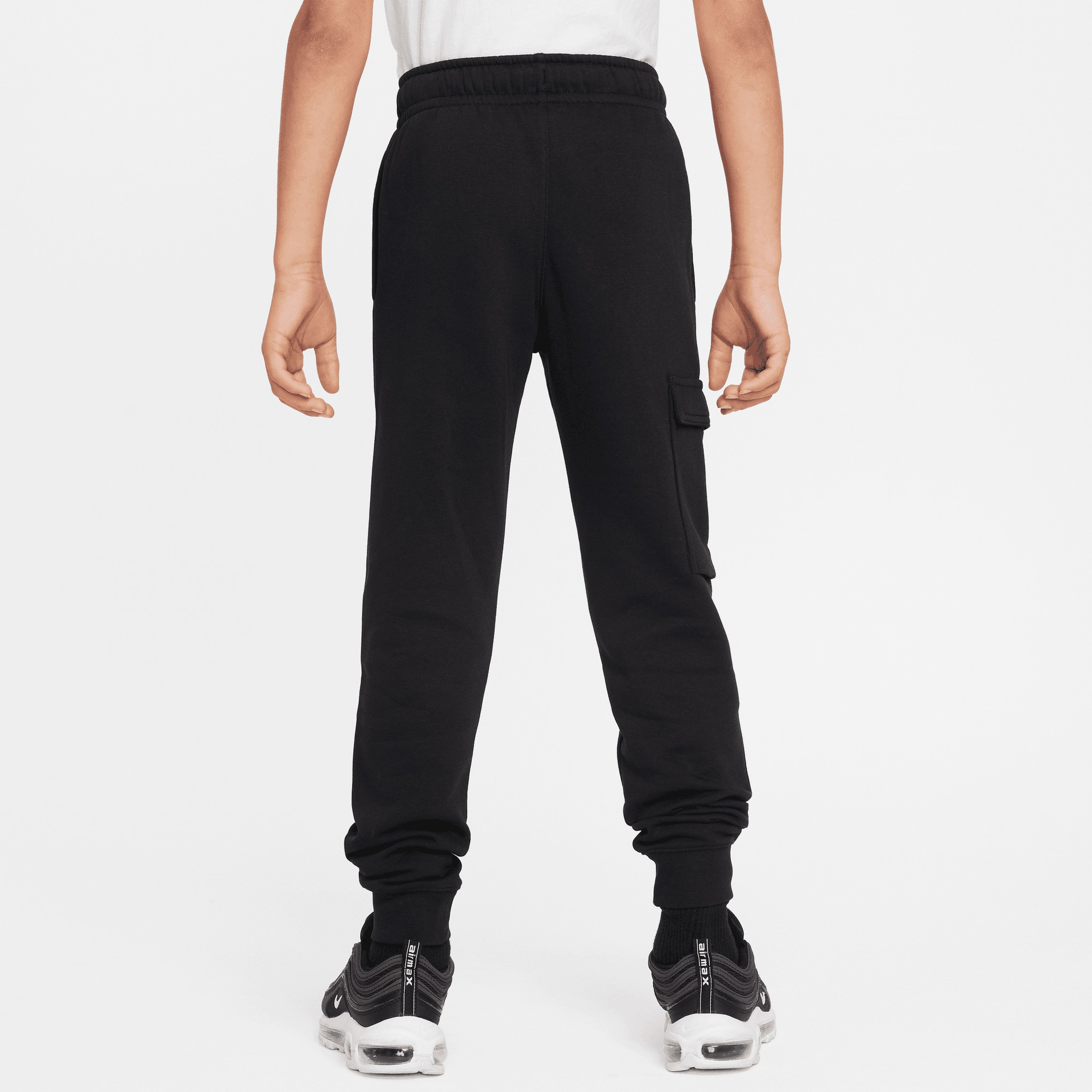 Nike Sportswear Si Flc Cargo Çocuk Siyah Eşofman Altı