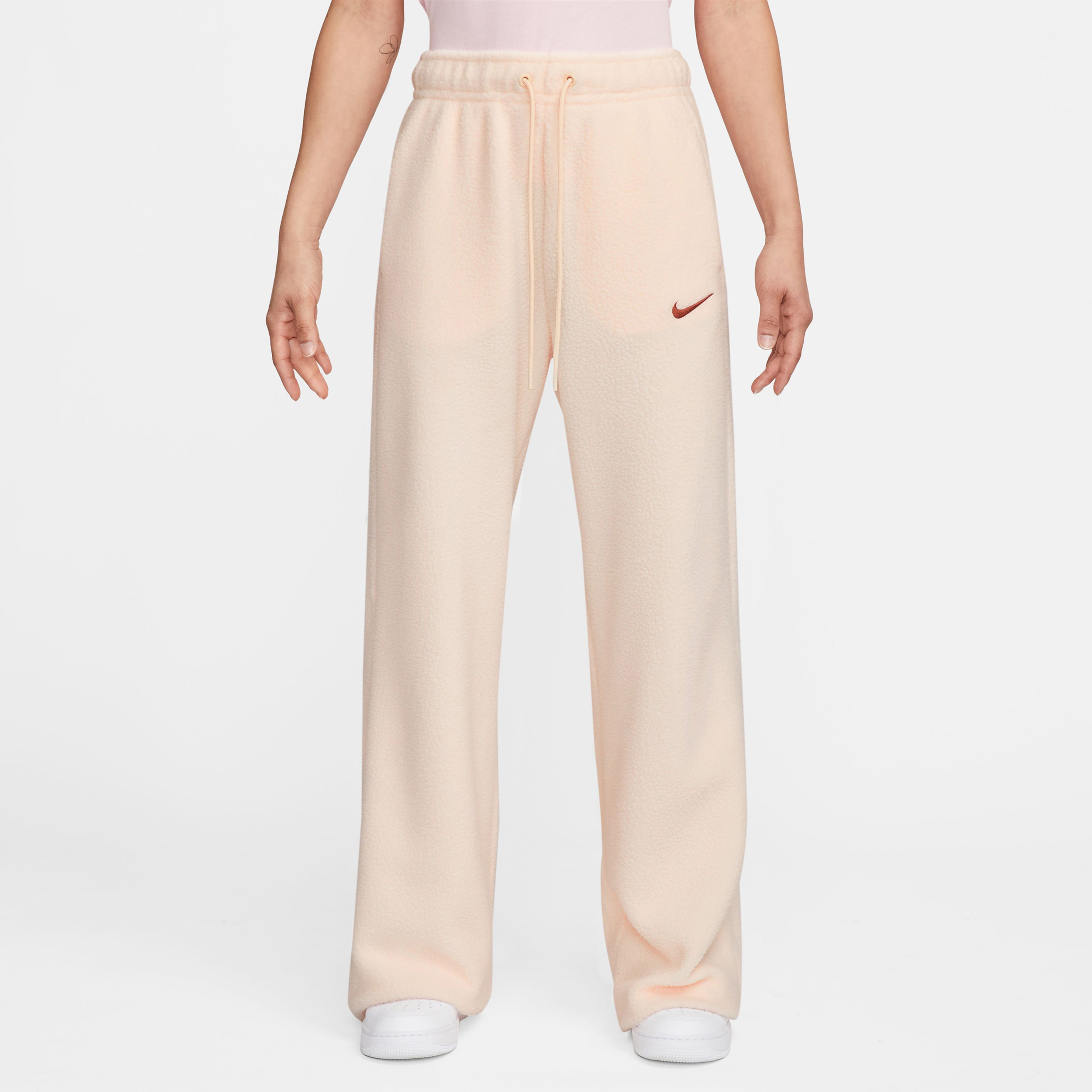 Nike Sportswear Plush Kadın Turuncu Eşofman Altı