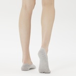 UNITED4 Kadın Beyaz/Siyah/Gri 3'lü Çorap