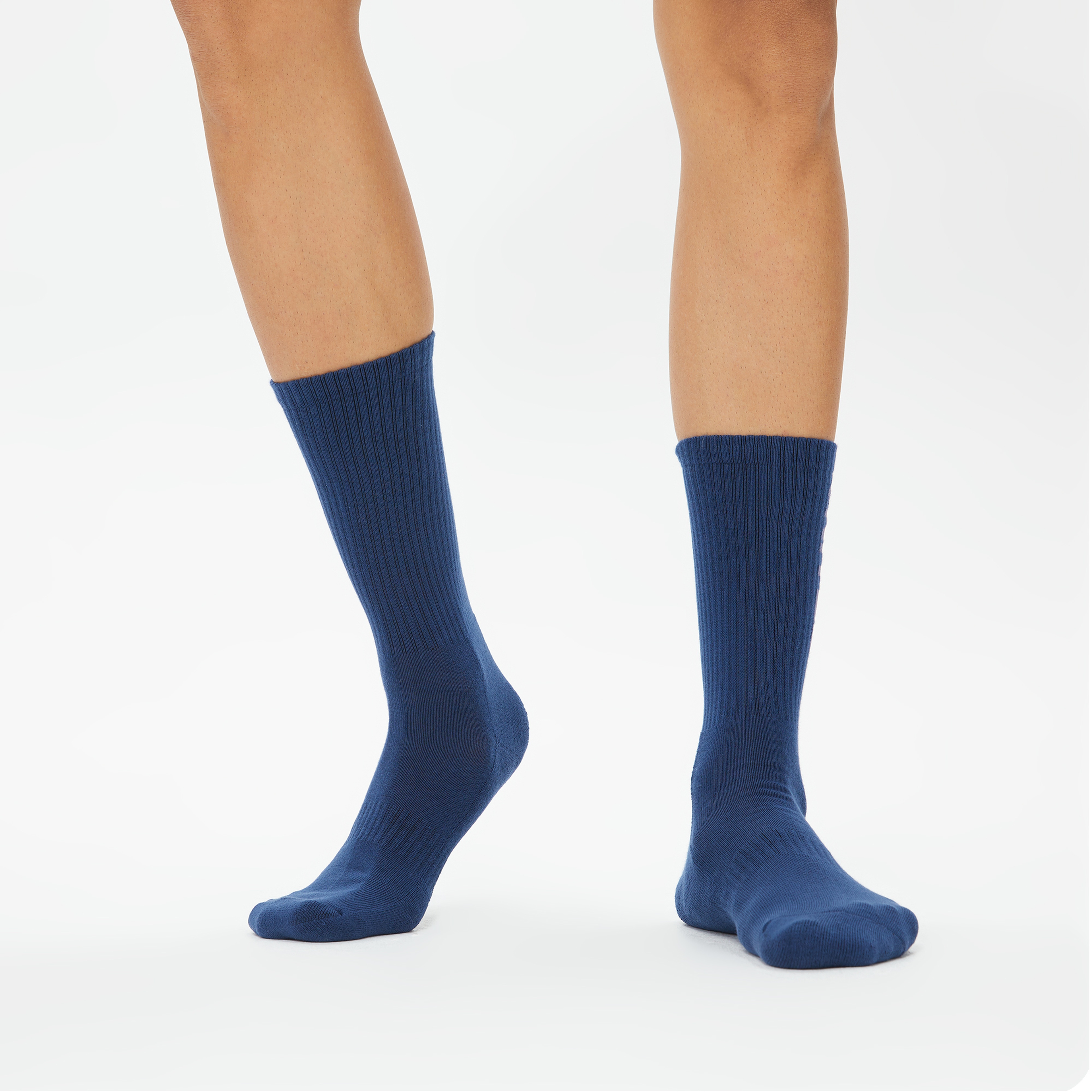 UNITED4 Street Crew Erkek Lacivert/Mavi/Yeşil 3'lü Çorap