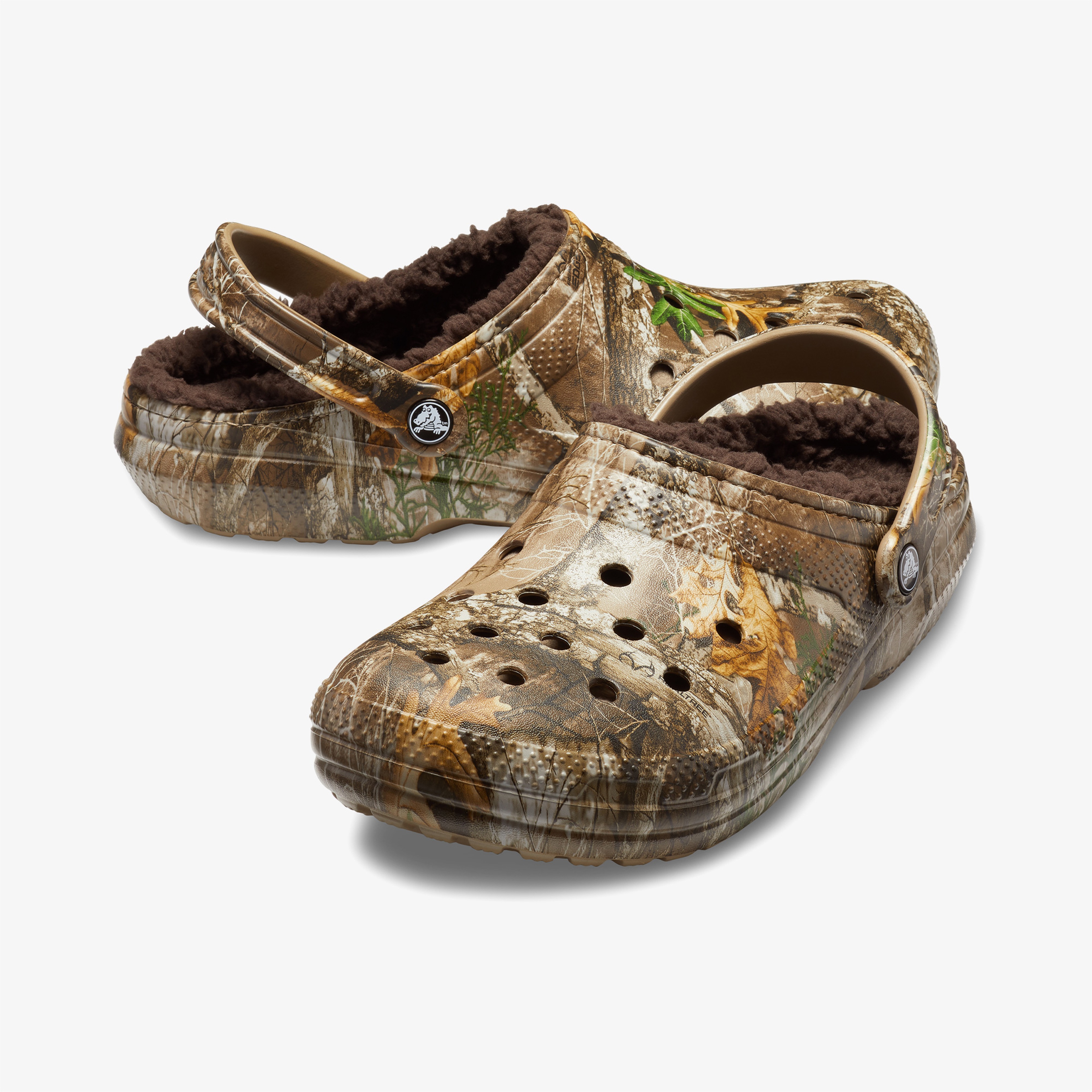 Classic Lined Realtree Edge Clog Erkek Kahverengi Terlik
