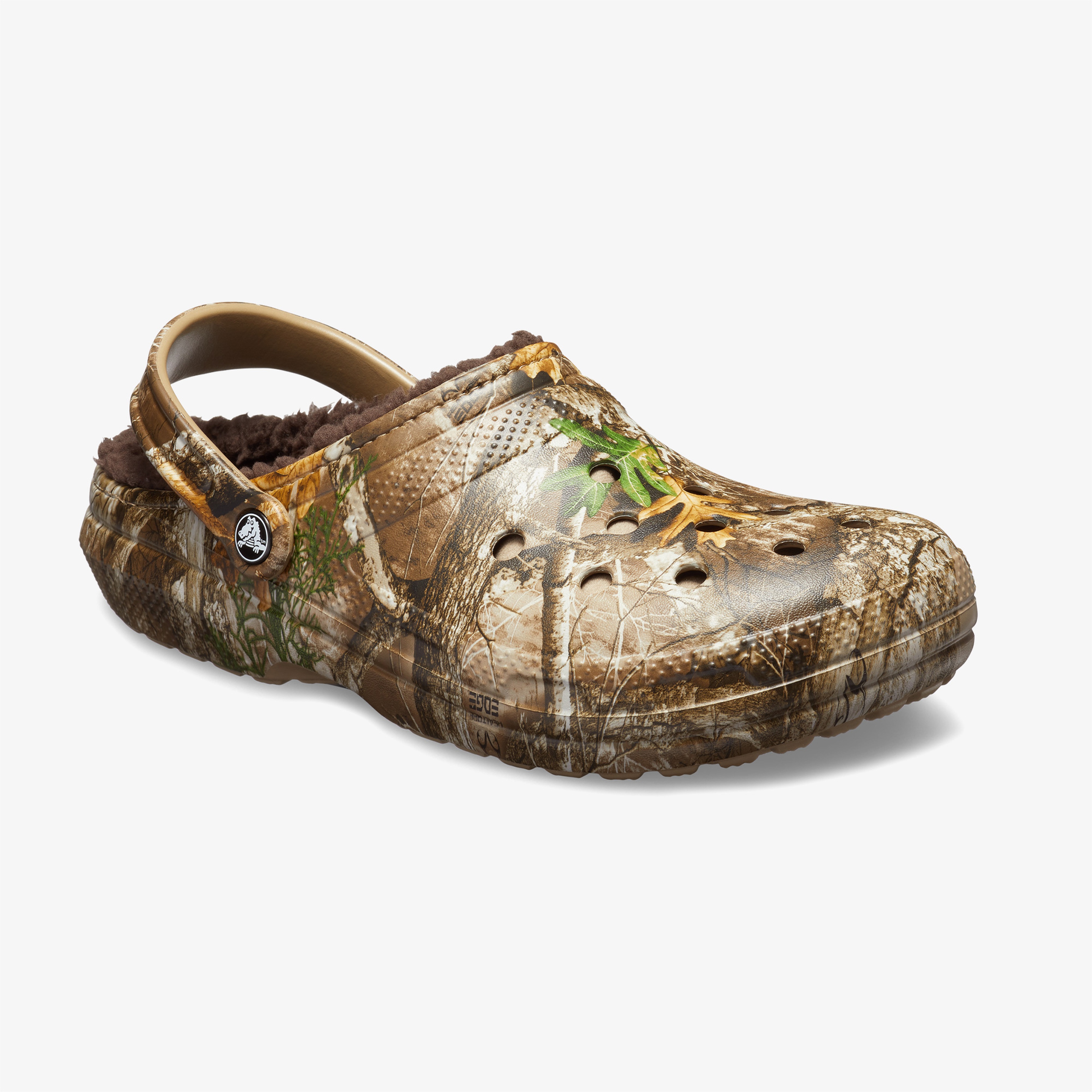Classic Lined Realtree Edge Clog Erkek Kahverengi Terlik
