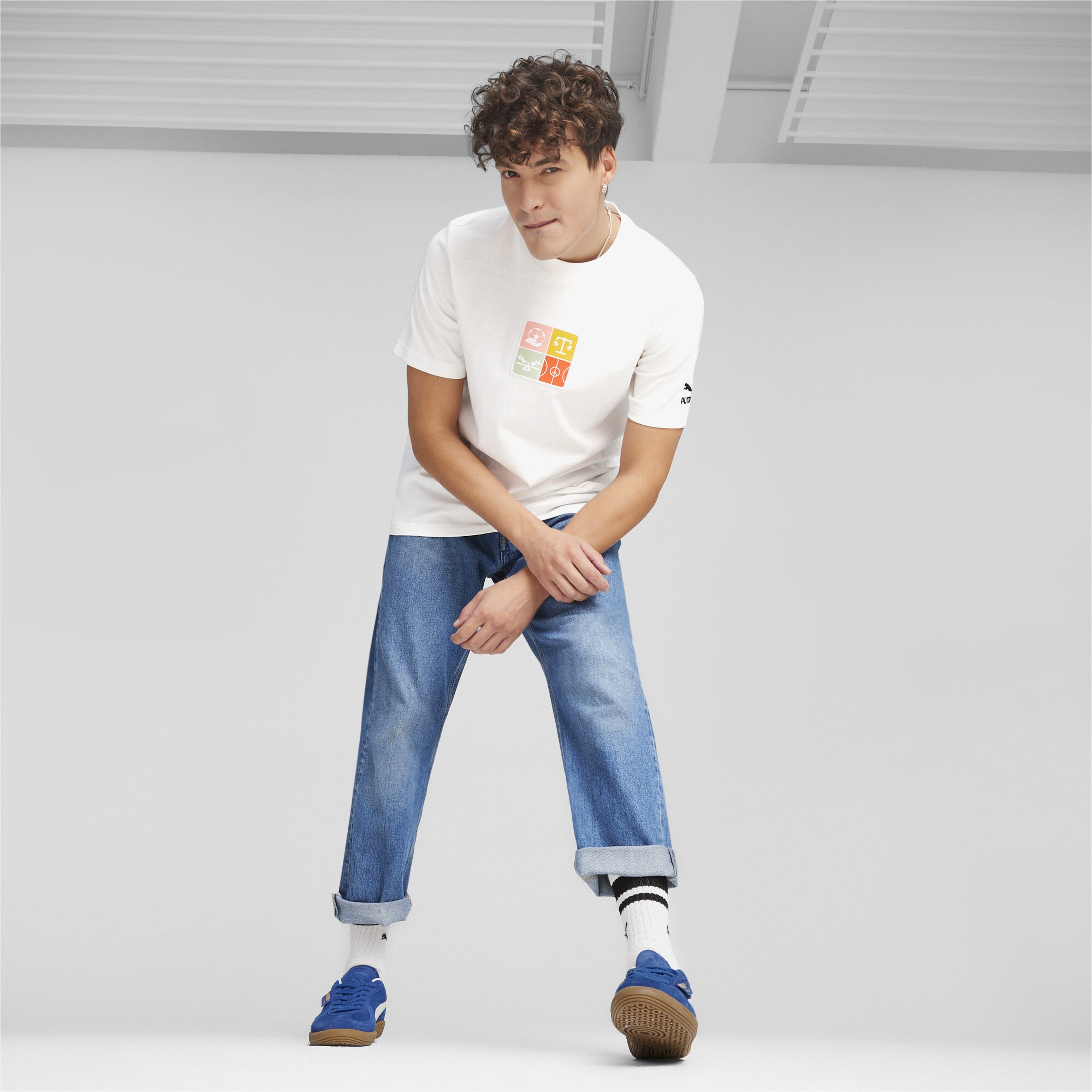 Puma Palermo Erkek Lacivert Spor Ayakkabı