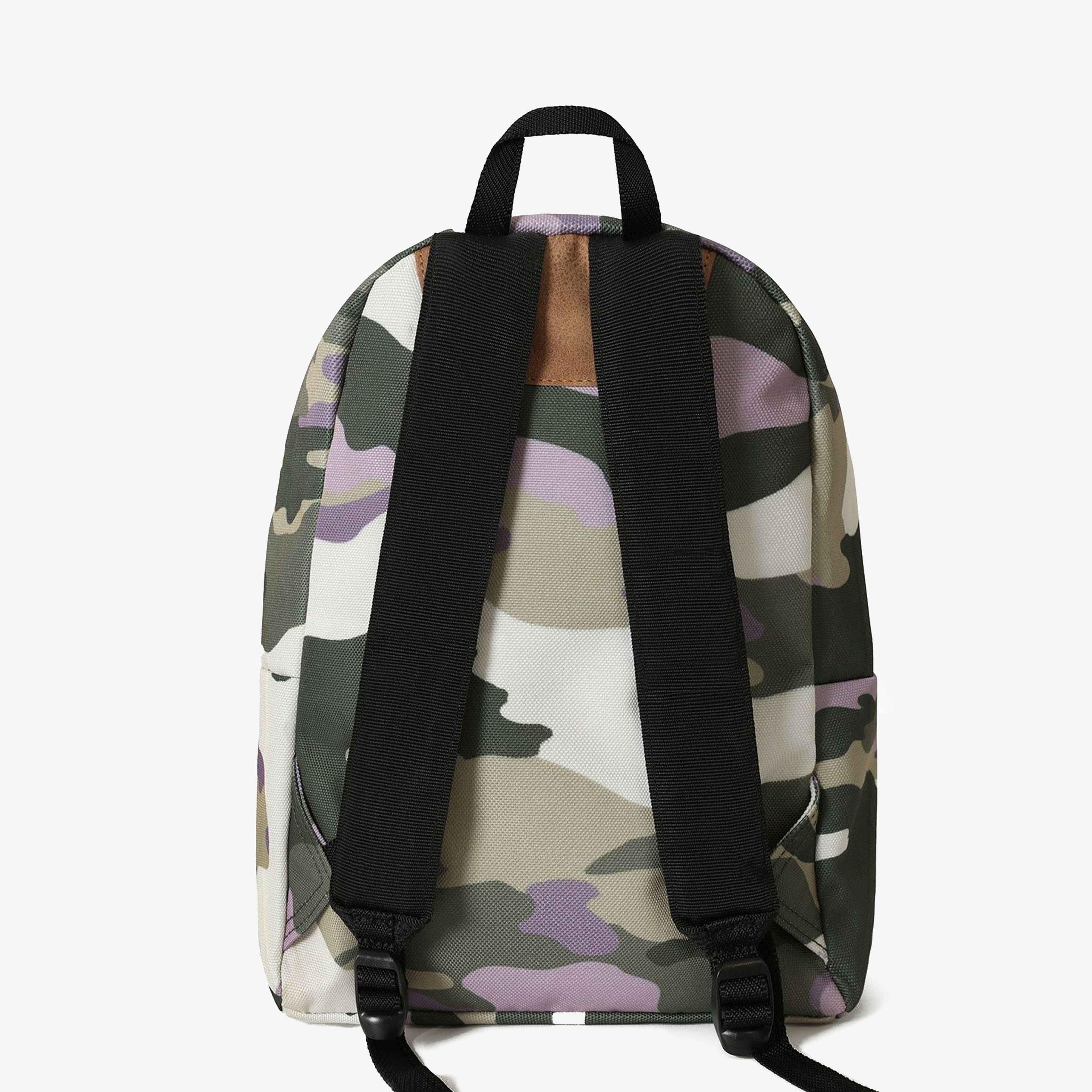 Napapijri Voyage Mini Print Kamuflaj Unisex Yeşil Sırt Çantası