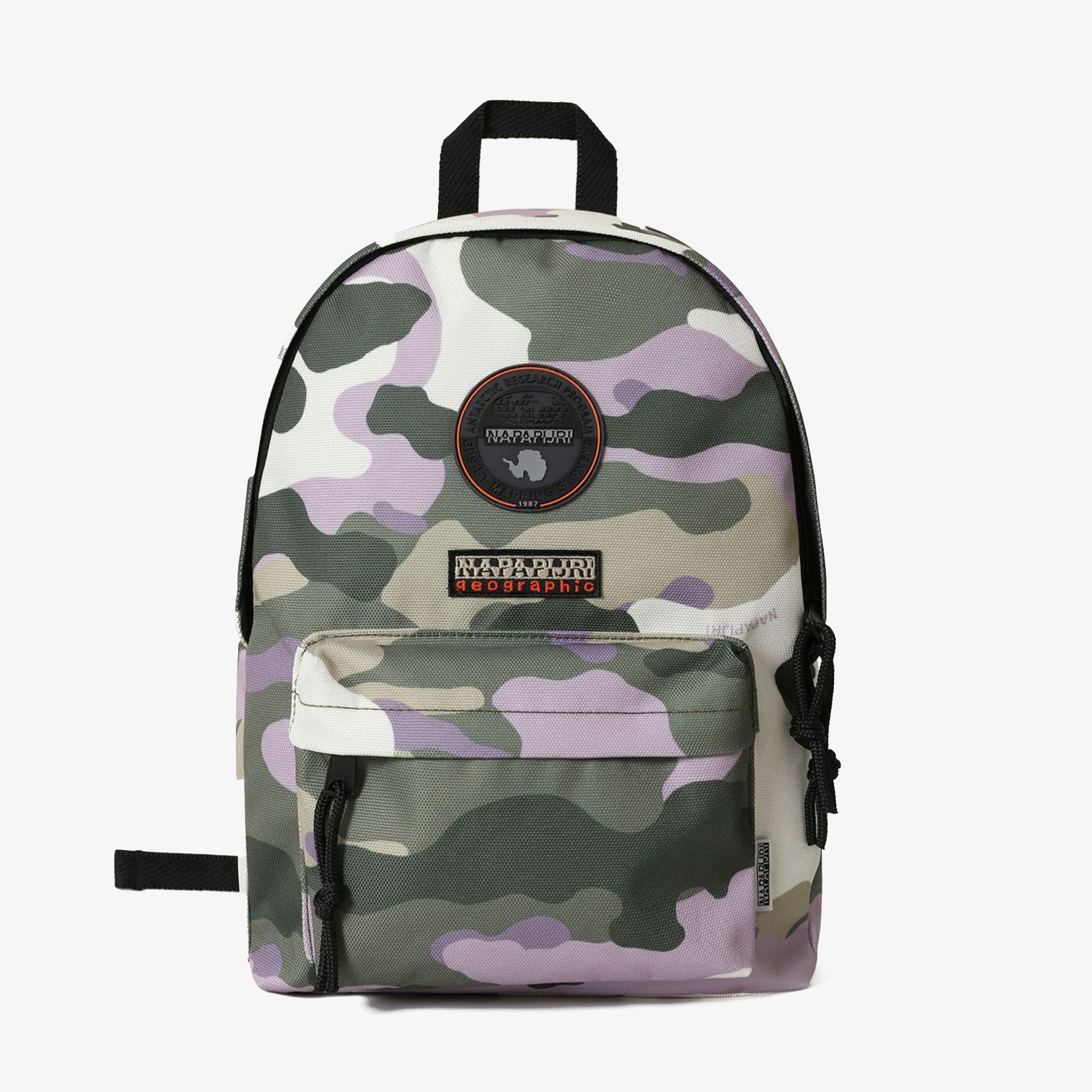 Napapijri Voyage Mini Print Kamuflaj Unisex Yeşil Sırt Çantası