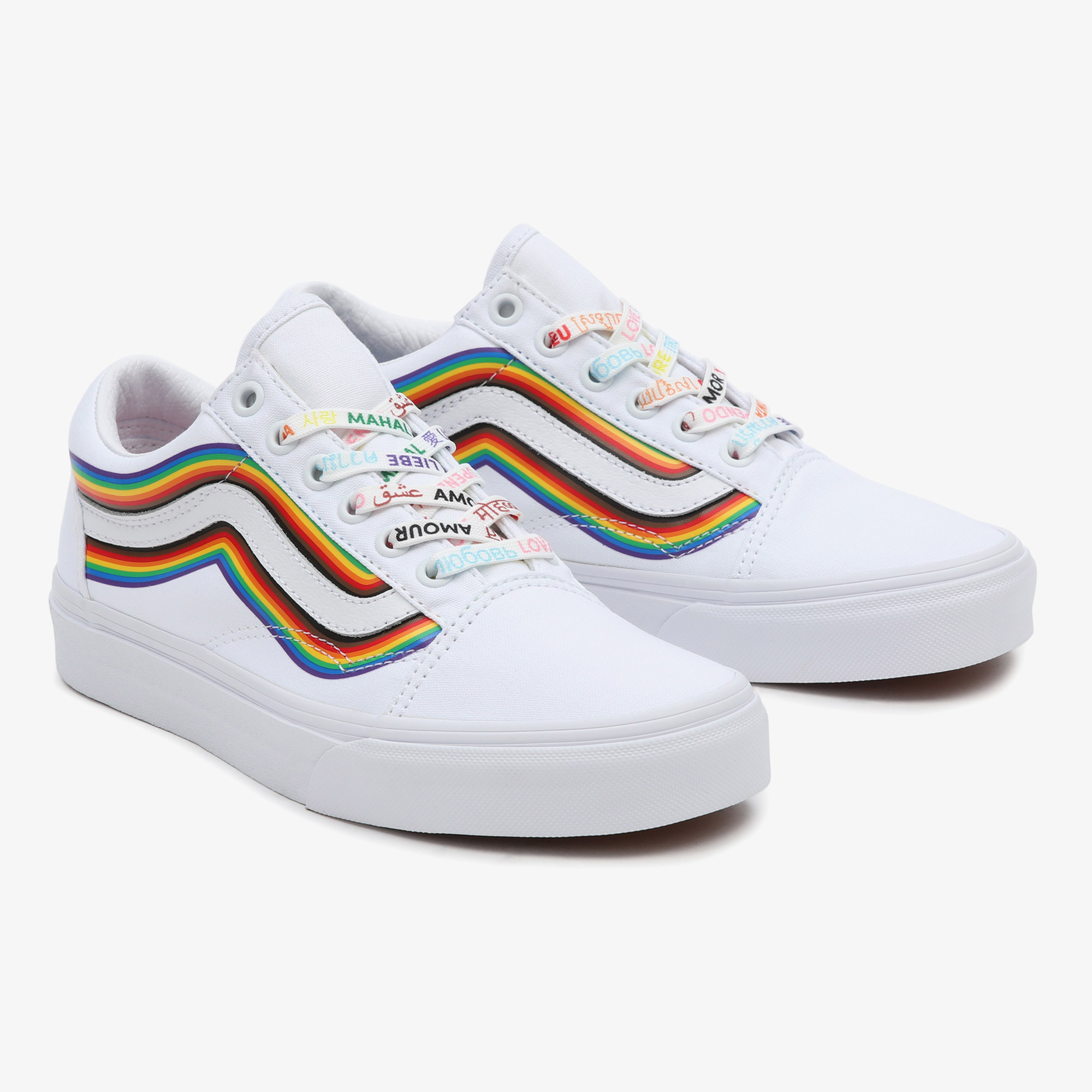 Vans UA Old Skool Kadın Beyaz Sneaker