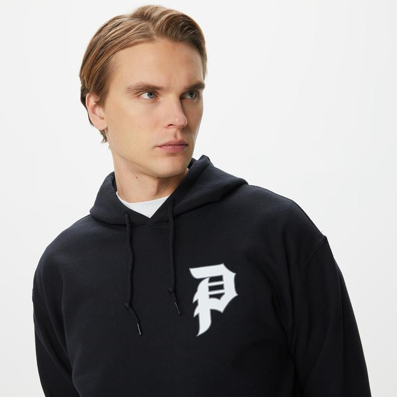 Primitive Tangle Erkek Siyah Hoodie