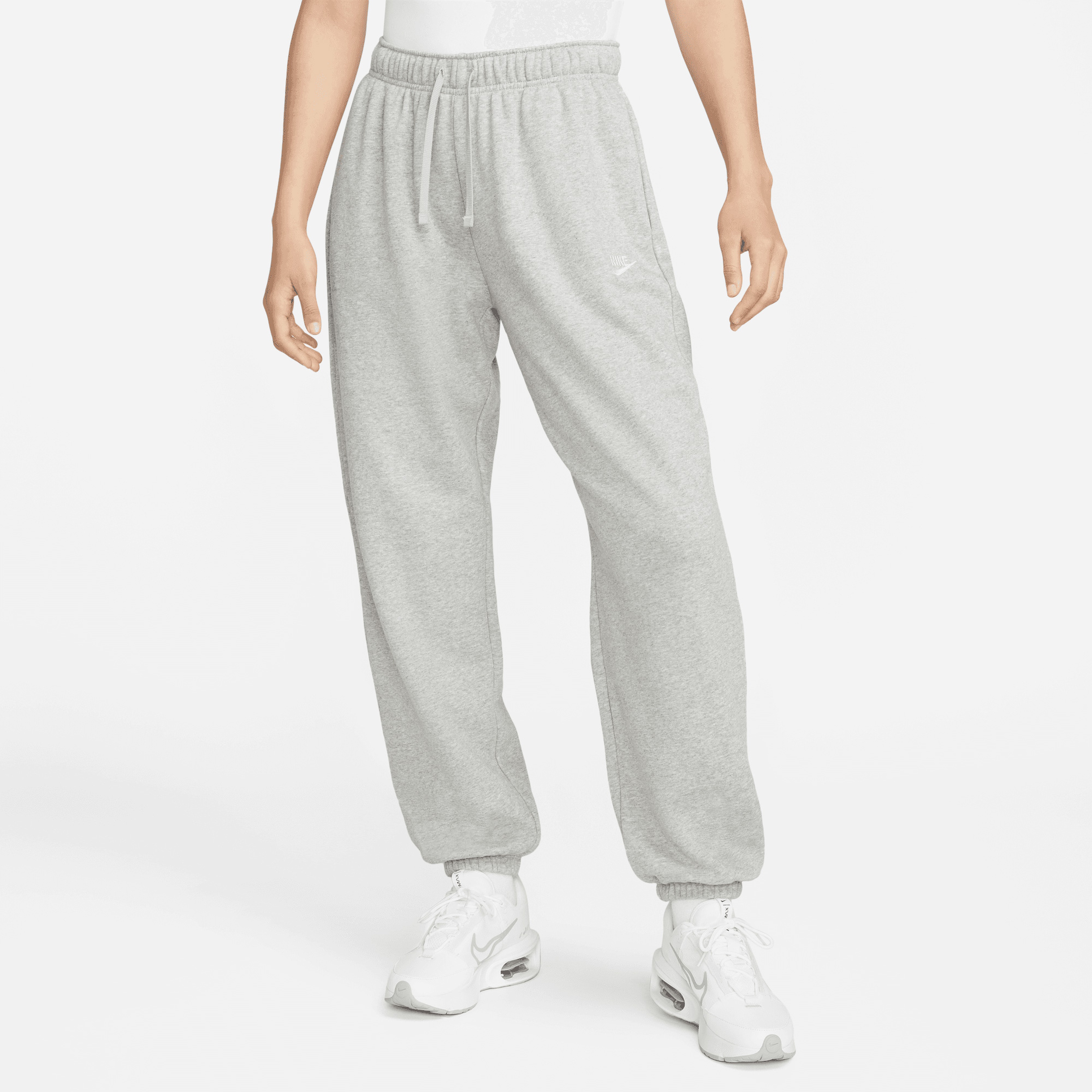 Nike Sportswear Club Fleece Kadın Gri Eşofman Altı