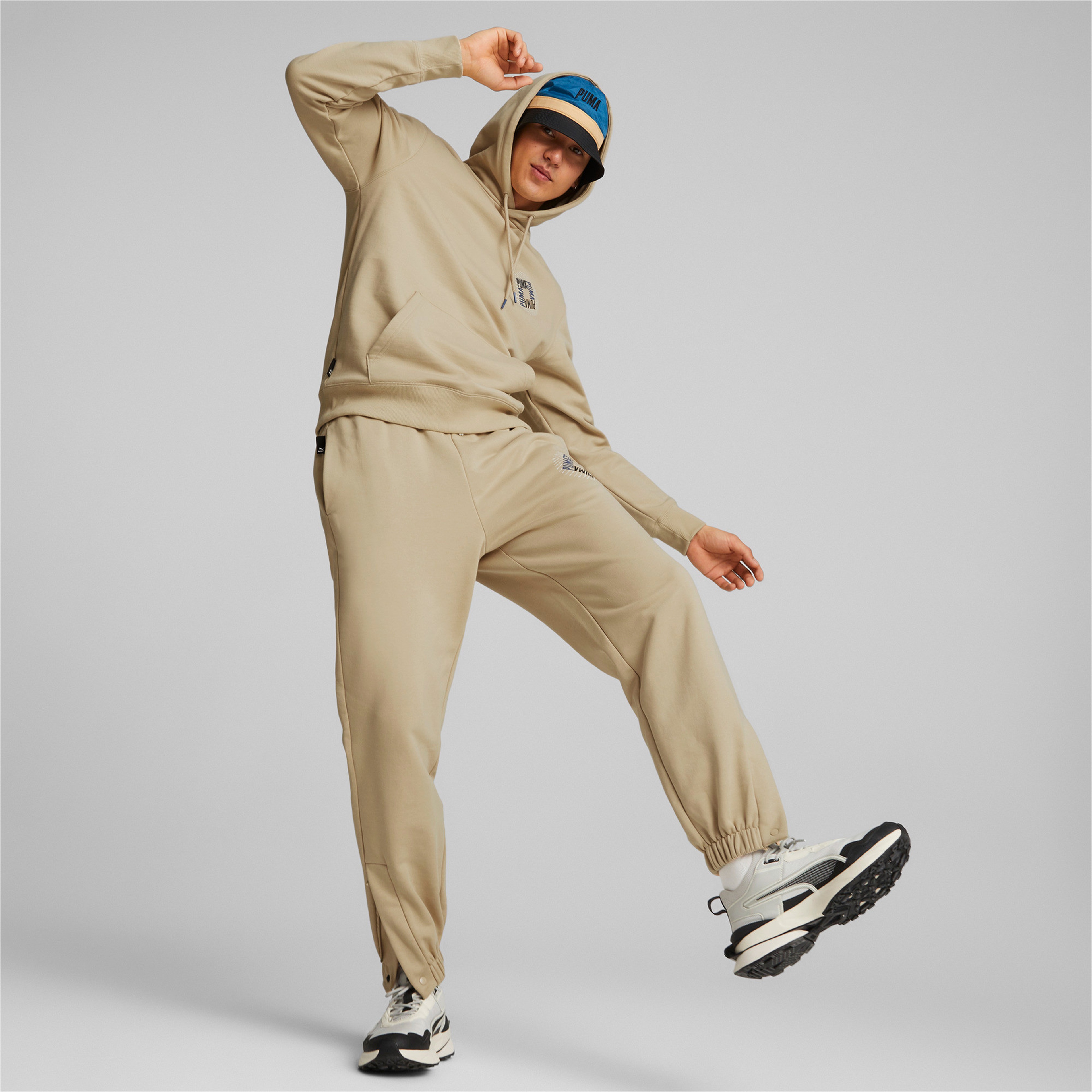 Puma SWxP Erkek Bej Eşofman Altı