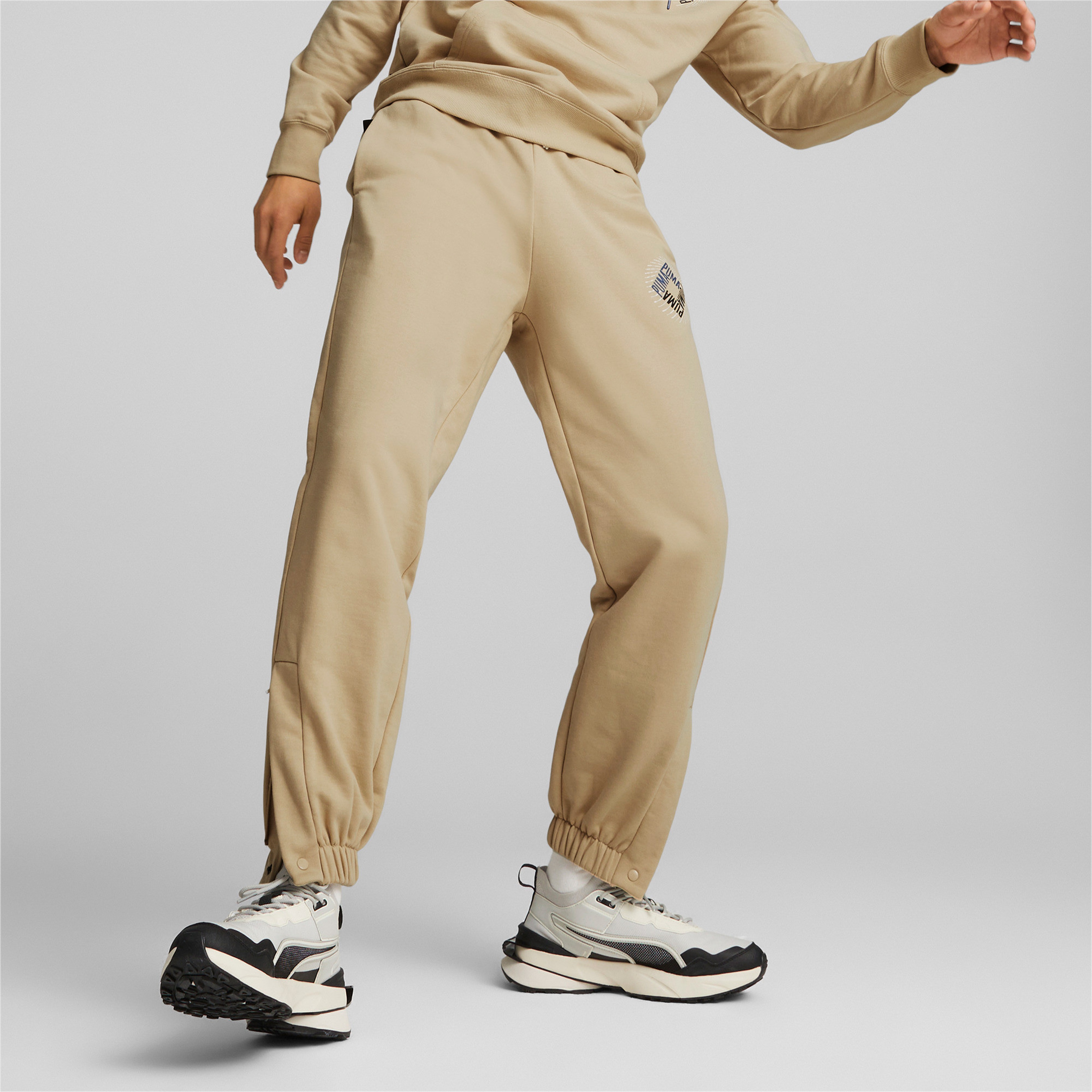 Puma SWxP Erkek Bej Eşofman Altı