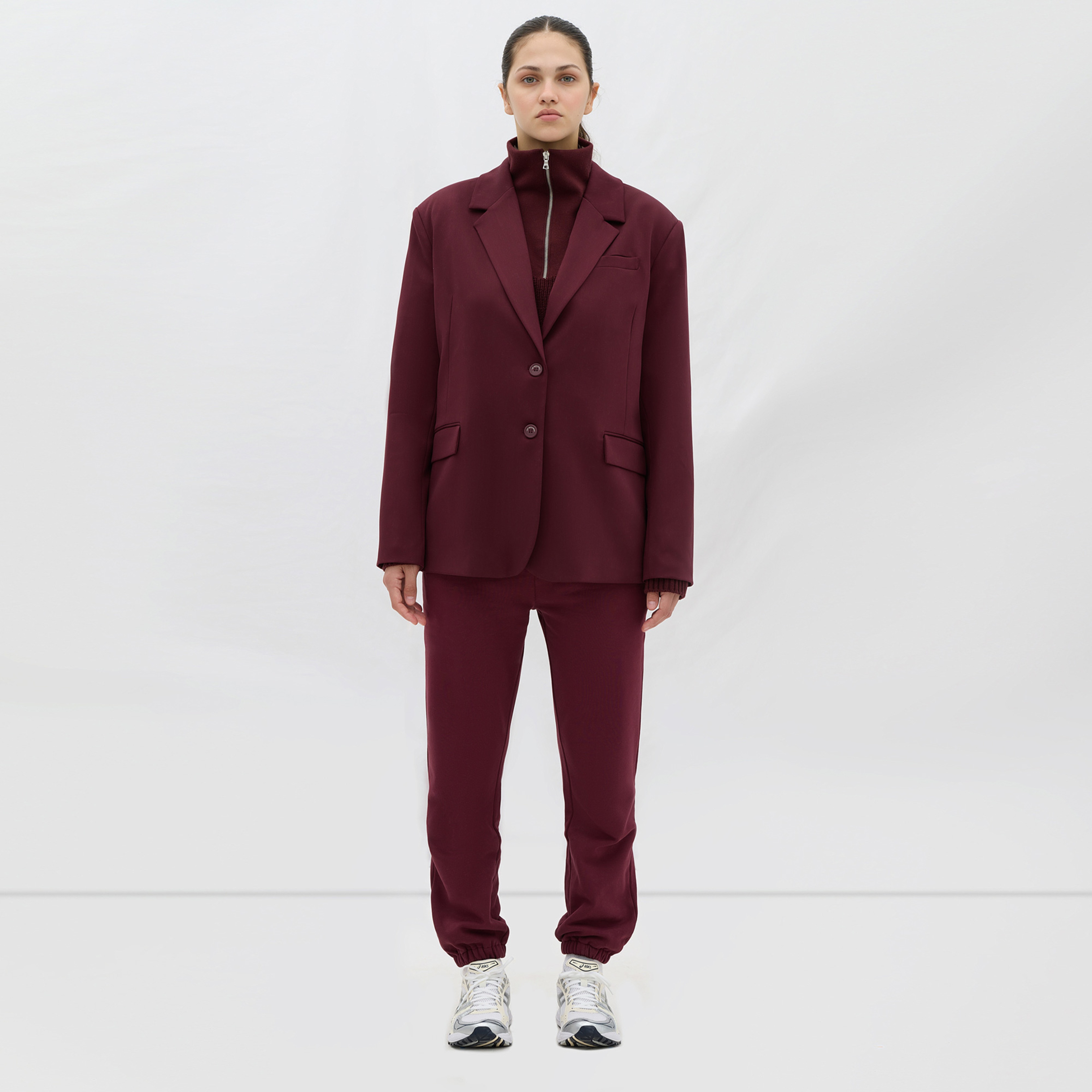 Les Benjamins 301 Unisex Kahverengi Blazer Ceket