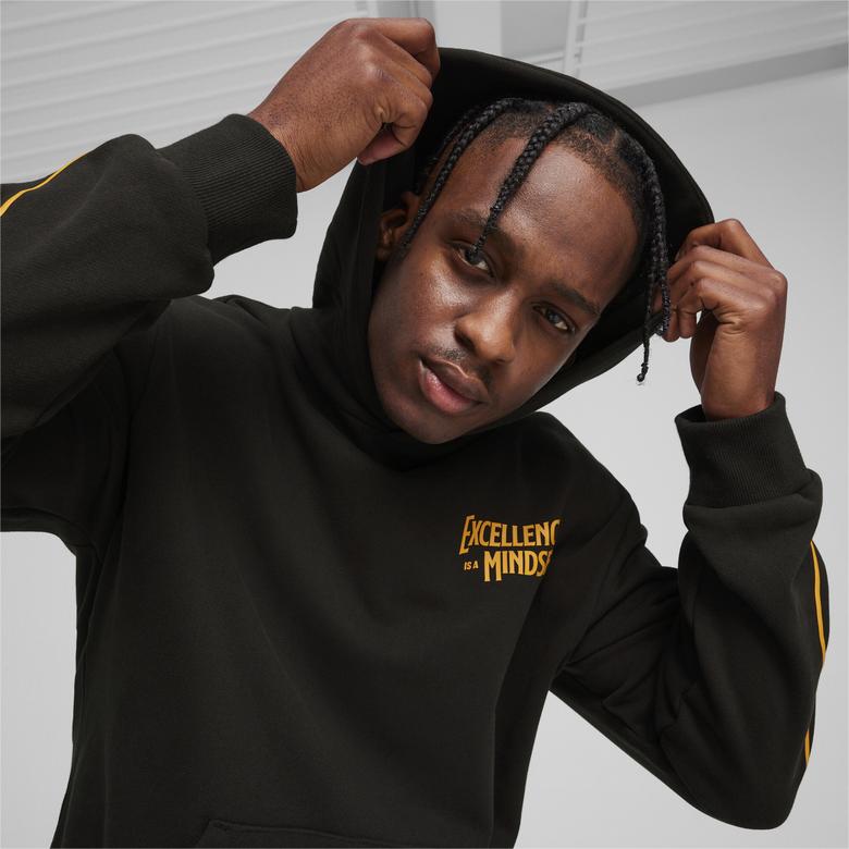 Puma Caution Erkek Siyah Hoodie